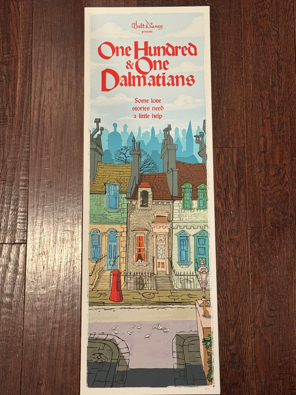 101 Dalmatians – Color by Ben Harman – Limited Edition Fine Art Print (76/100)