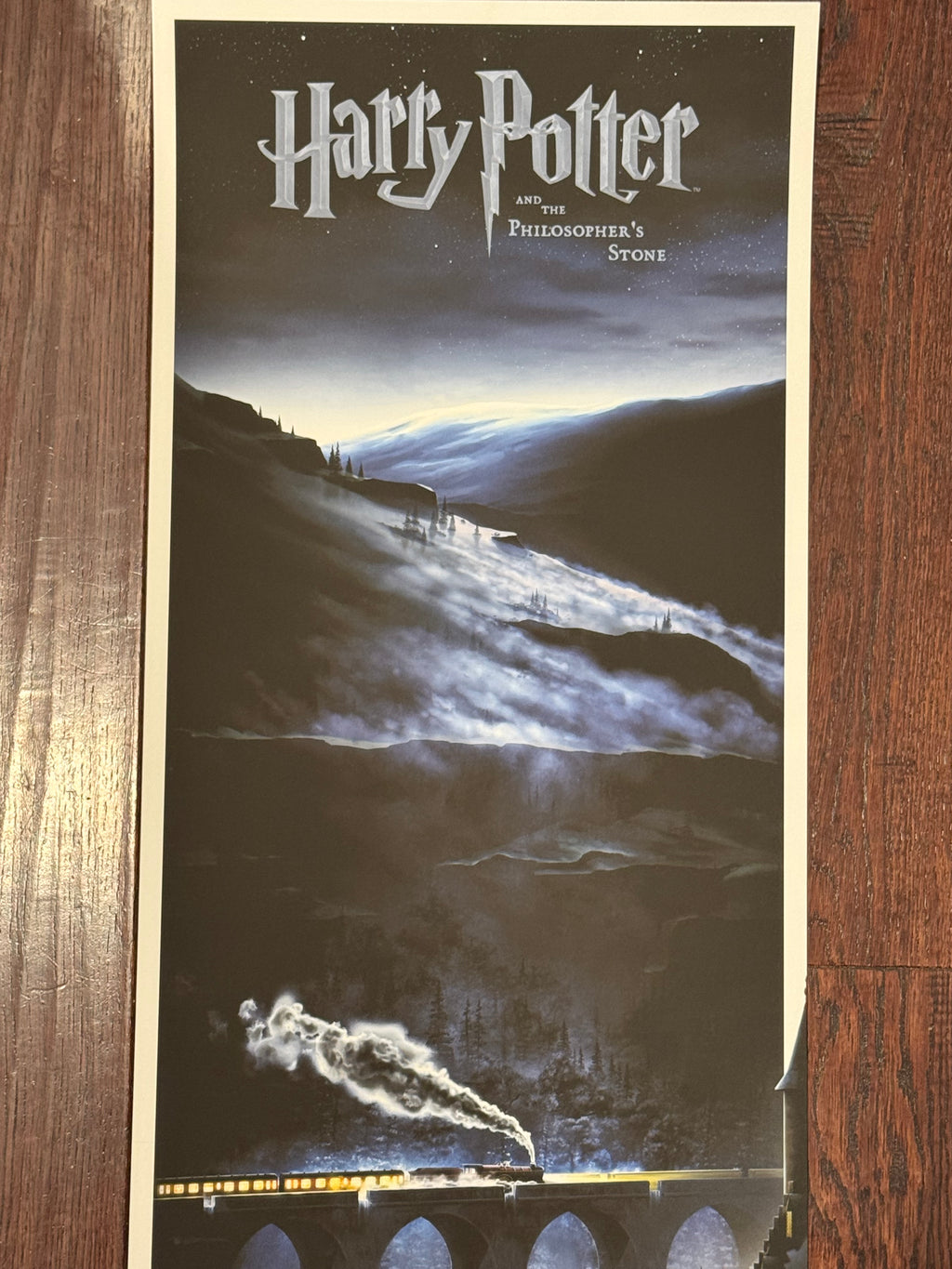 Harry Potter – Journey Through Hogwarts – 7-Print Fine Art Set by Ben Harman – Years 1 through 7
