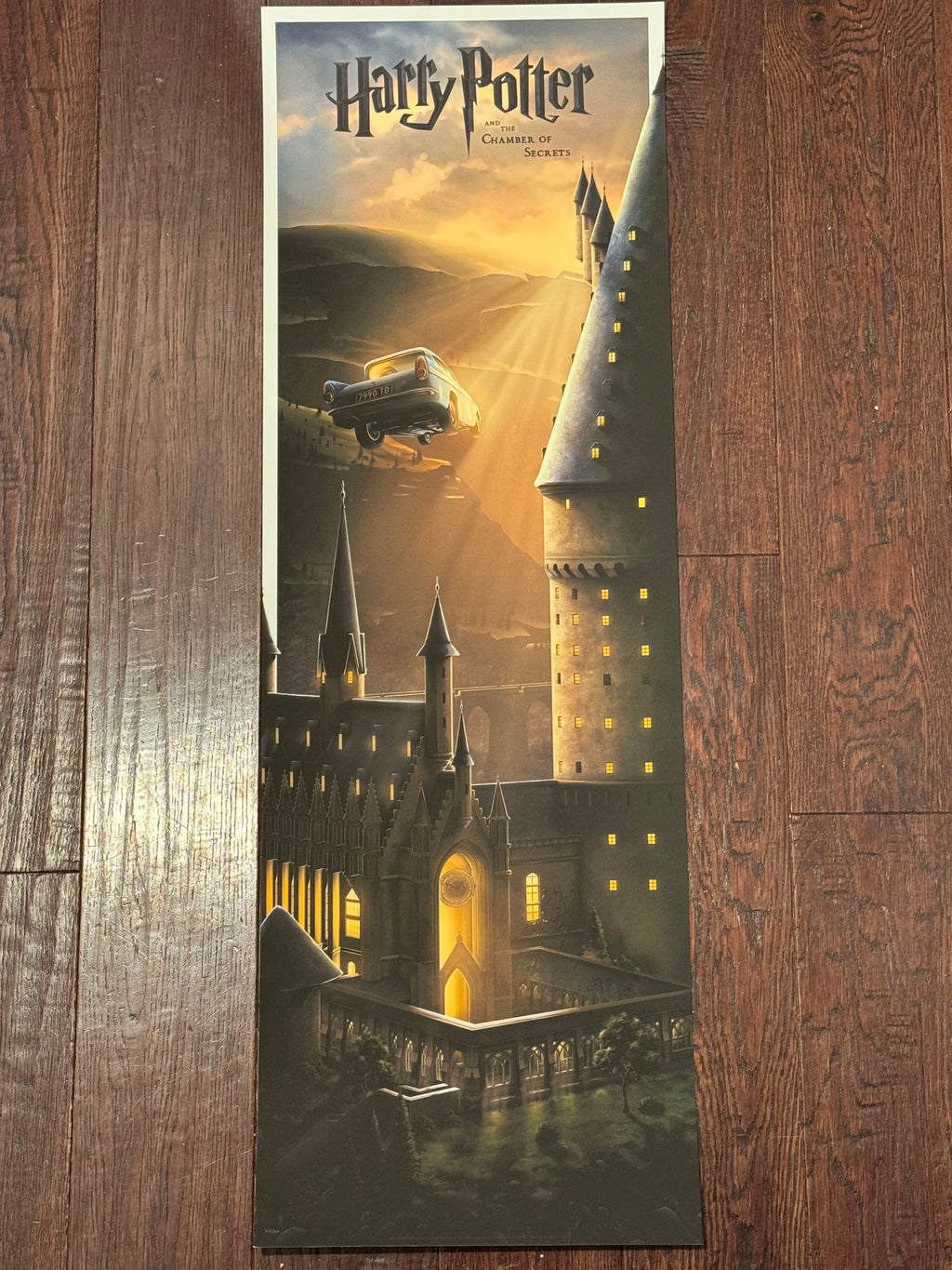 Harry Potter – Journey Through Hogwarts – 7-Print Fine Art Set by Ben Harman – Years 1 through 7