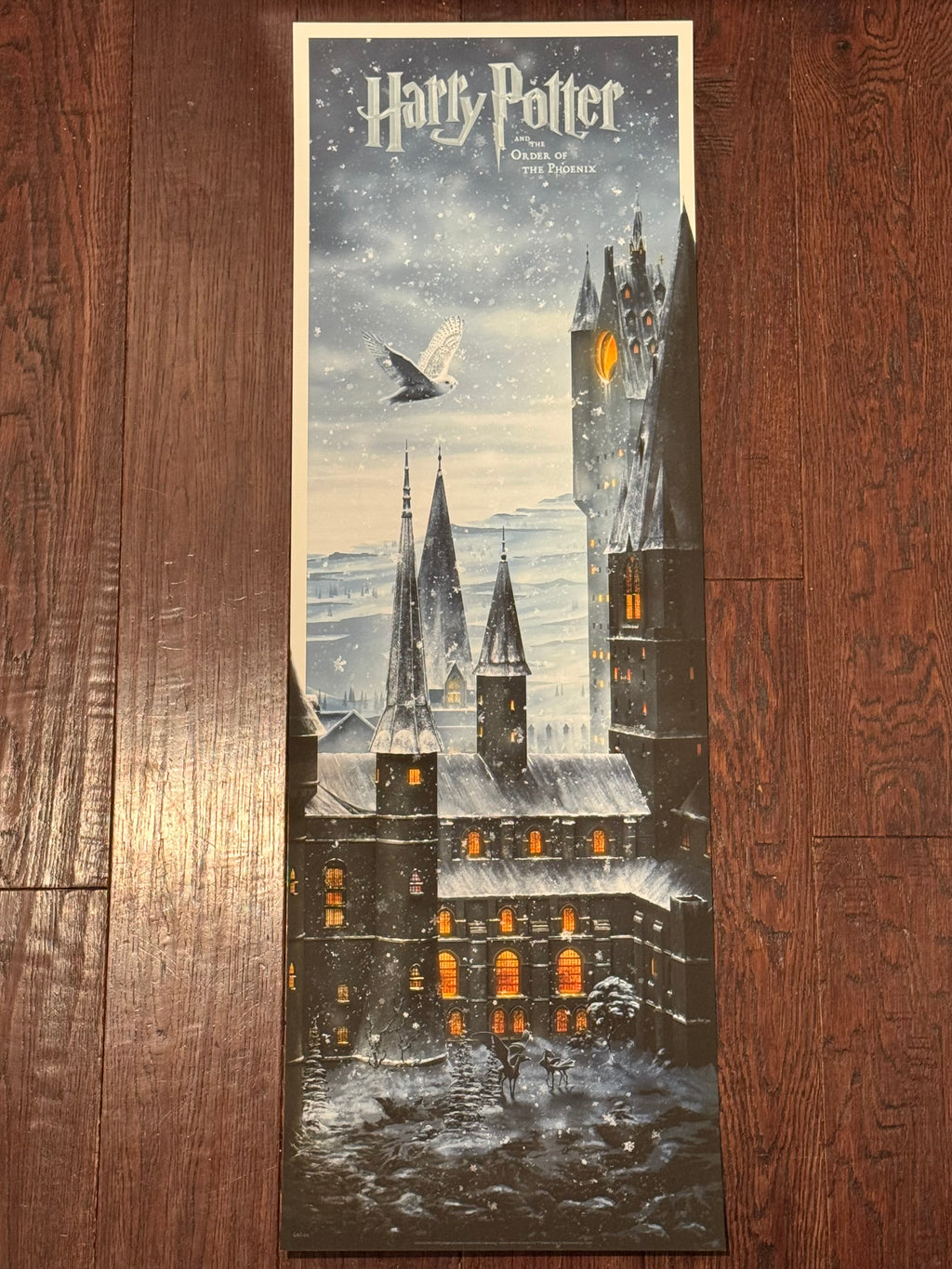 Harry Potter – Journey Through Hogwarts – 7-Print Fine Art Set by Ben Harman – Years 1 through 7