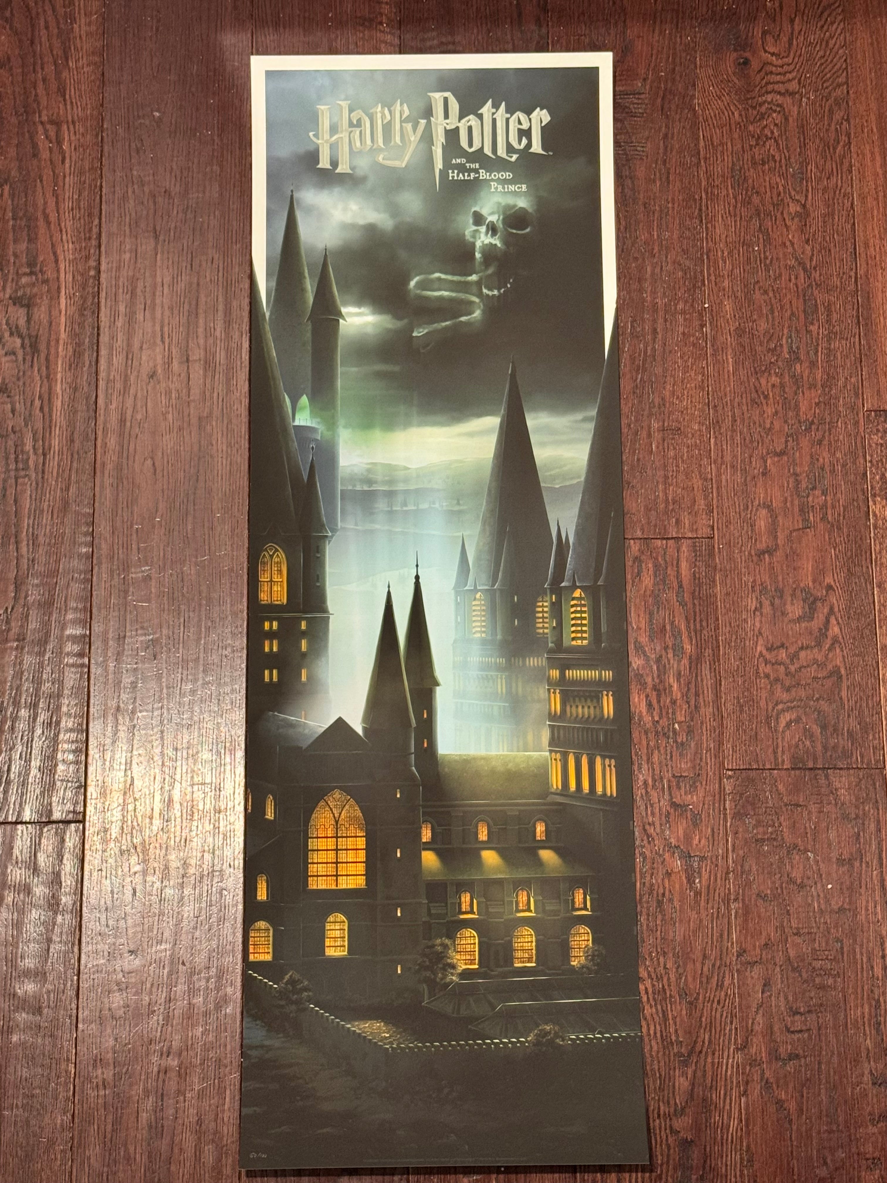 Harry Potter – Journey Through Hogwarts – 7-Print Fine Art Set by Ben Harman – Years 1 through 7