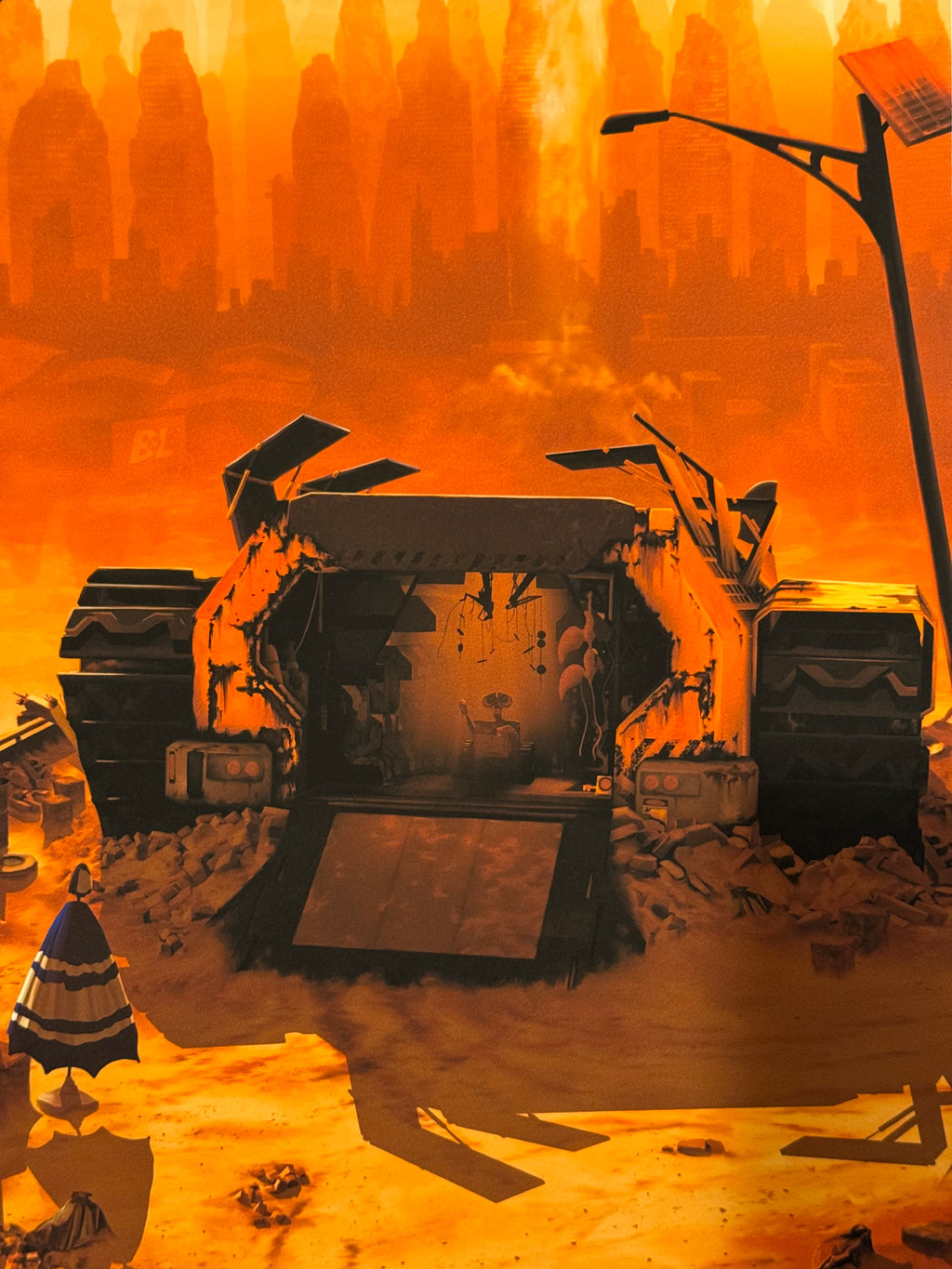 Wall-E – Day by Ben Harman – Limited Edition Fine Art Print (56/250)