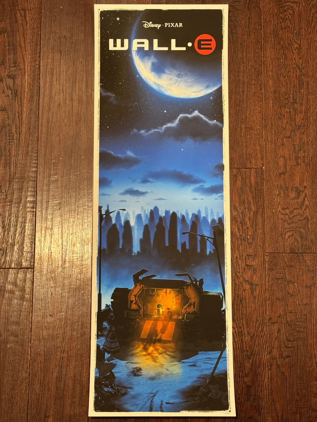 Wall-E – Night by Ben Harman – Limited Edition Fine Art Print (116/150)