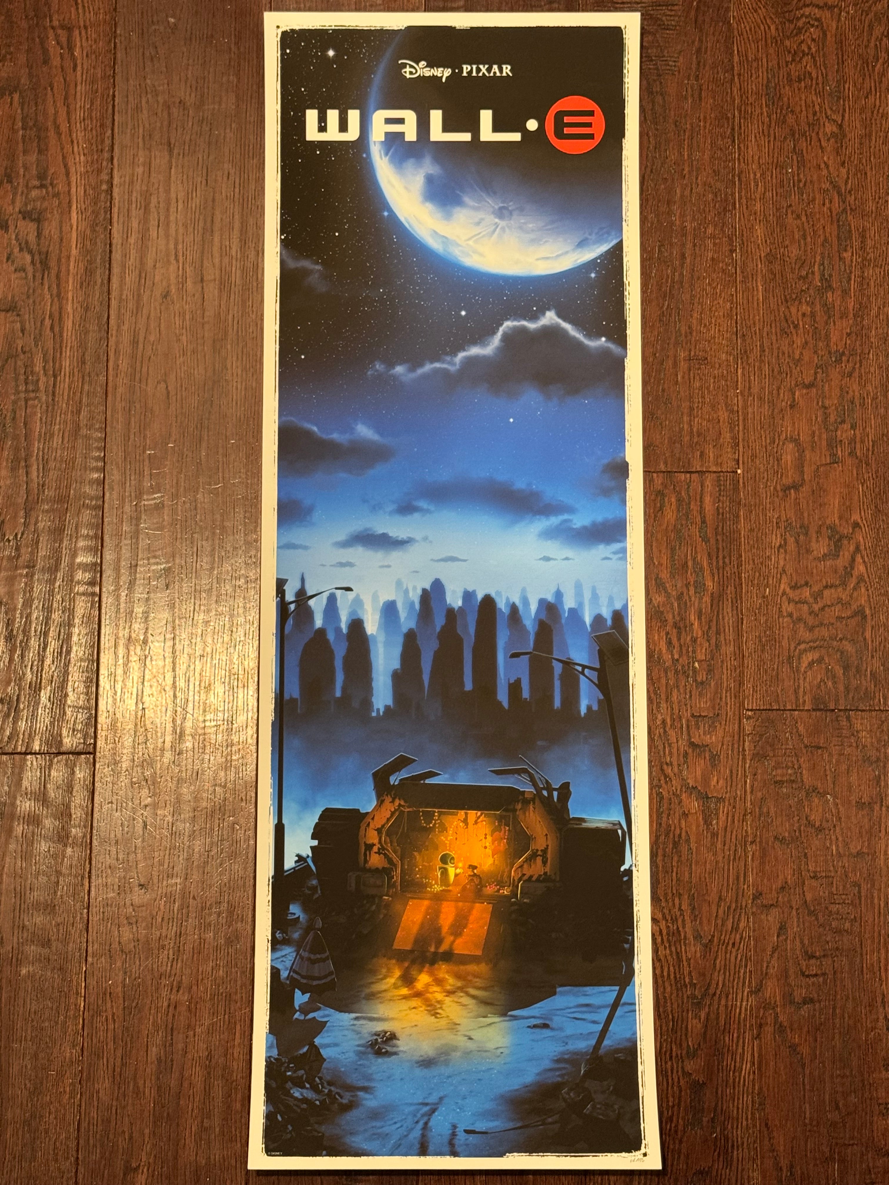 Wall-E – Night by Ben Harman – Limited Edition Fine Art Print (116/150)