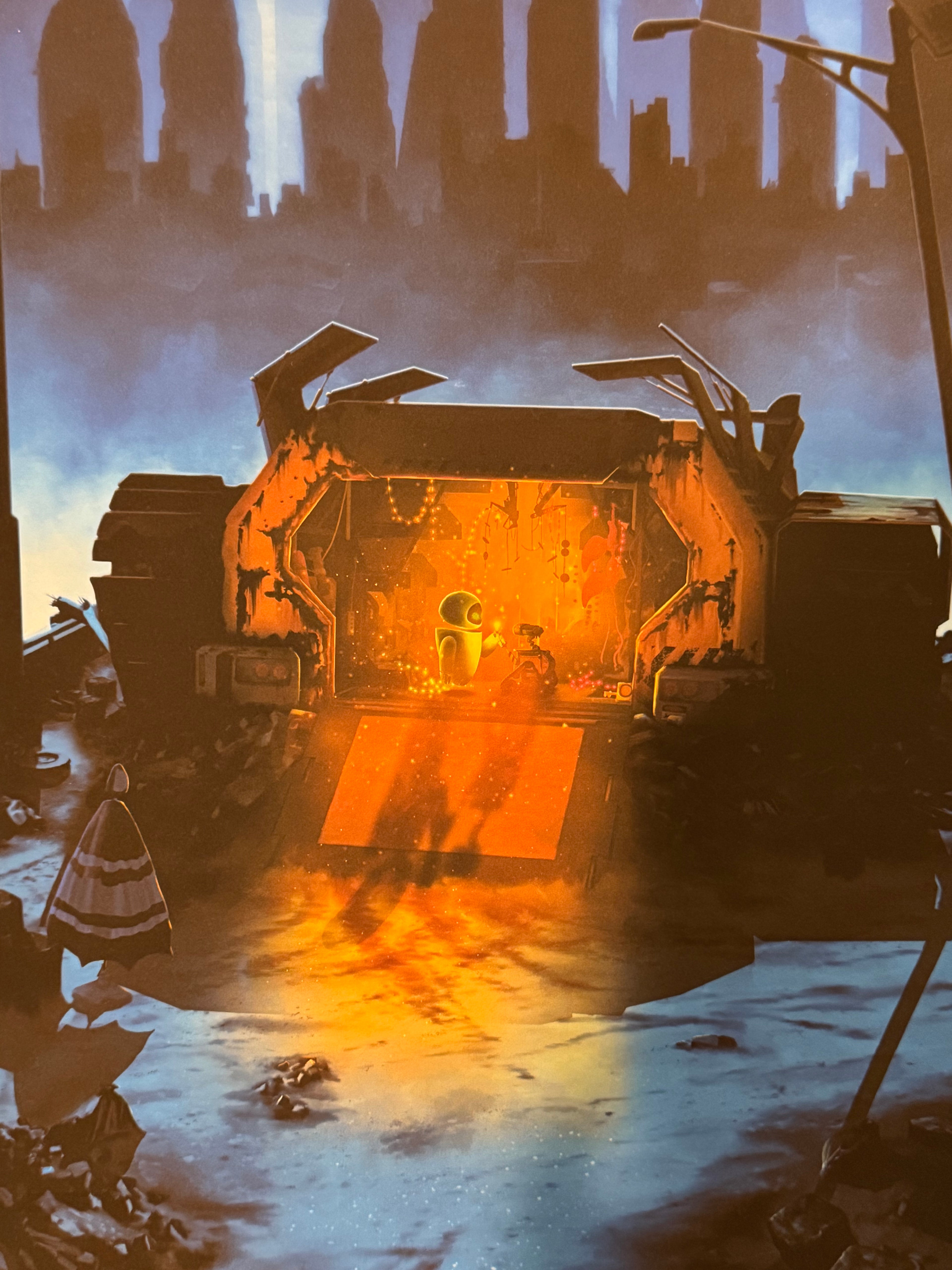 Wall-E – Night by Ben Harman – Limited Edition Fine Art Print (116/150)