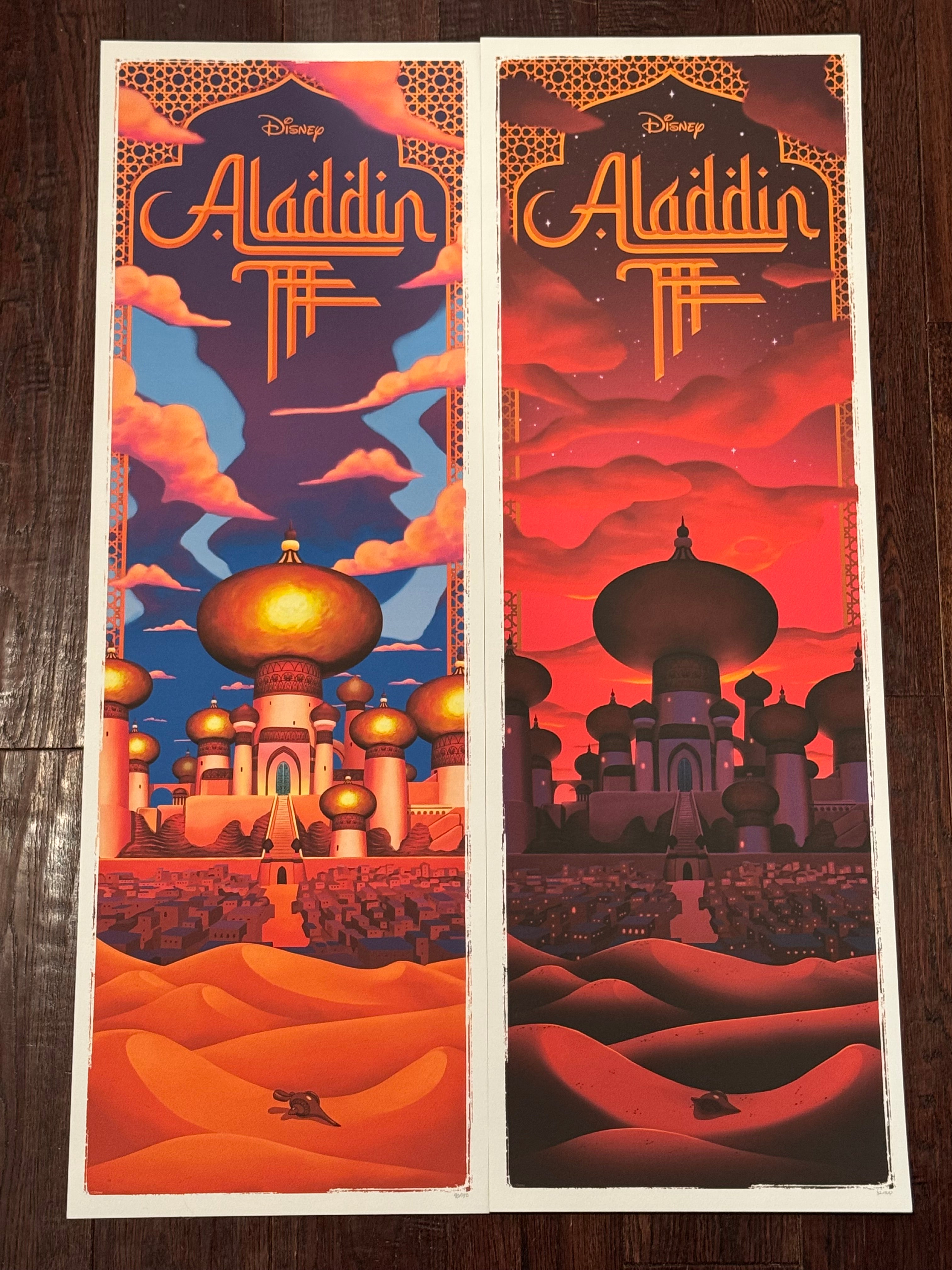 Aladdin – Day & Night Set by Ben Harman – 2-Print Fine Art Set