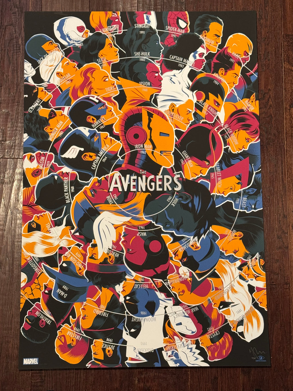 The Avengers – Variant by Matt Taylor – Screen Print (315/375)