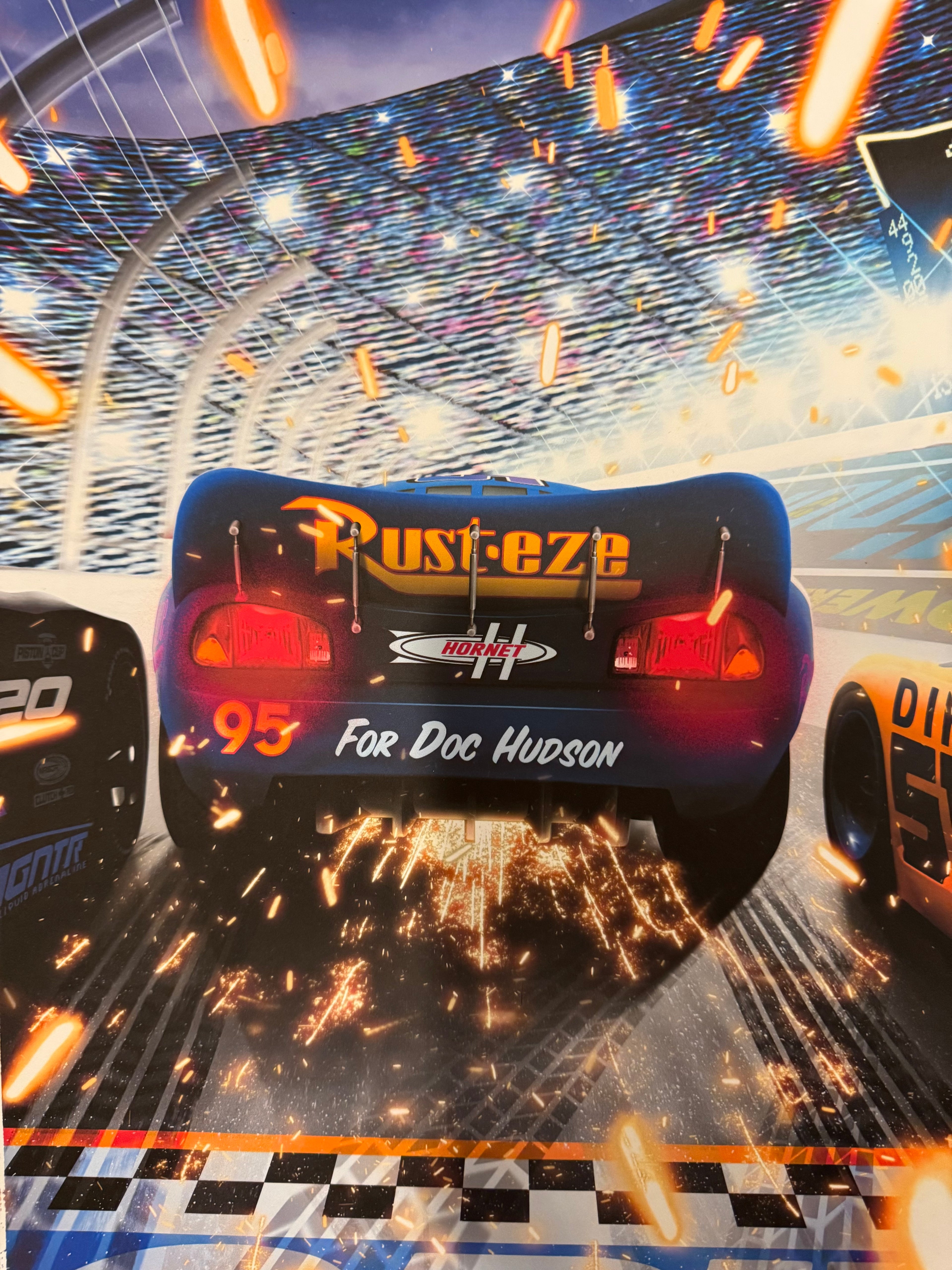 Cars 3 by Ben Harman – Limited Edition Fine Art Print (29/100)