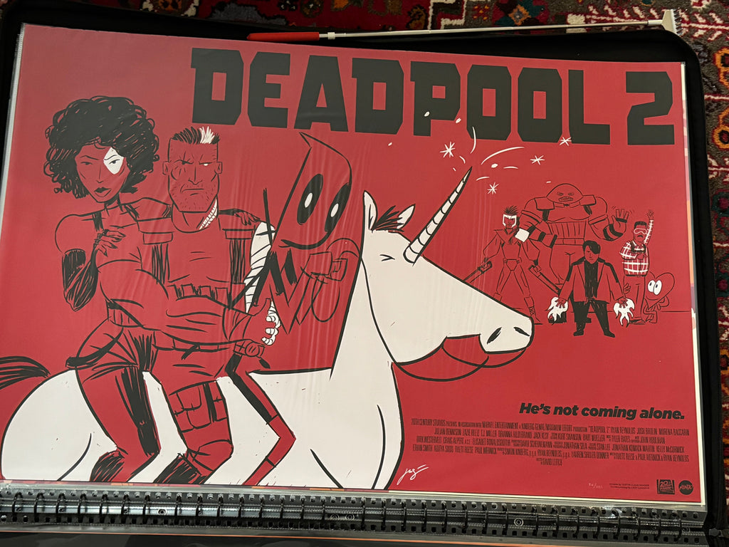 Deadpool 2 – Limited Edition Print by Justin Harder – Fine Art Print (34/250)