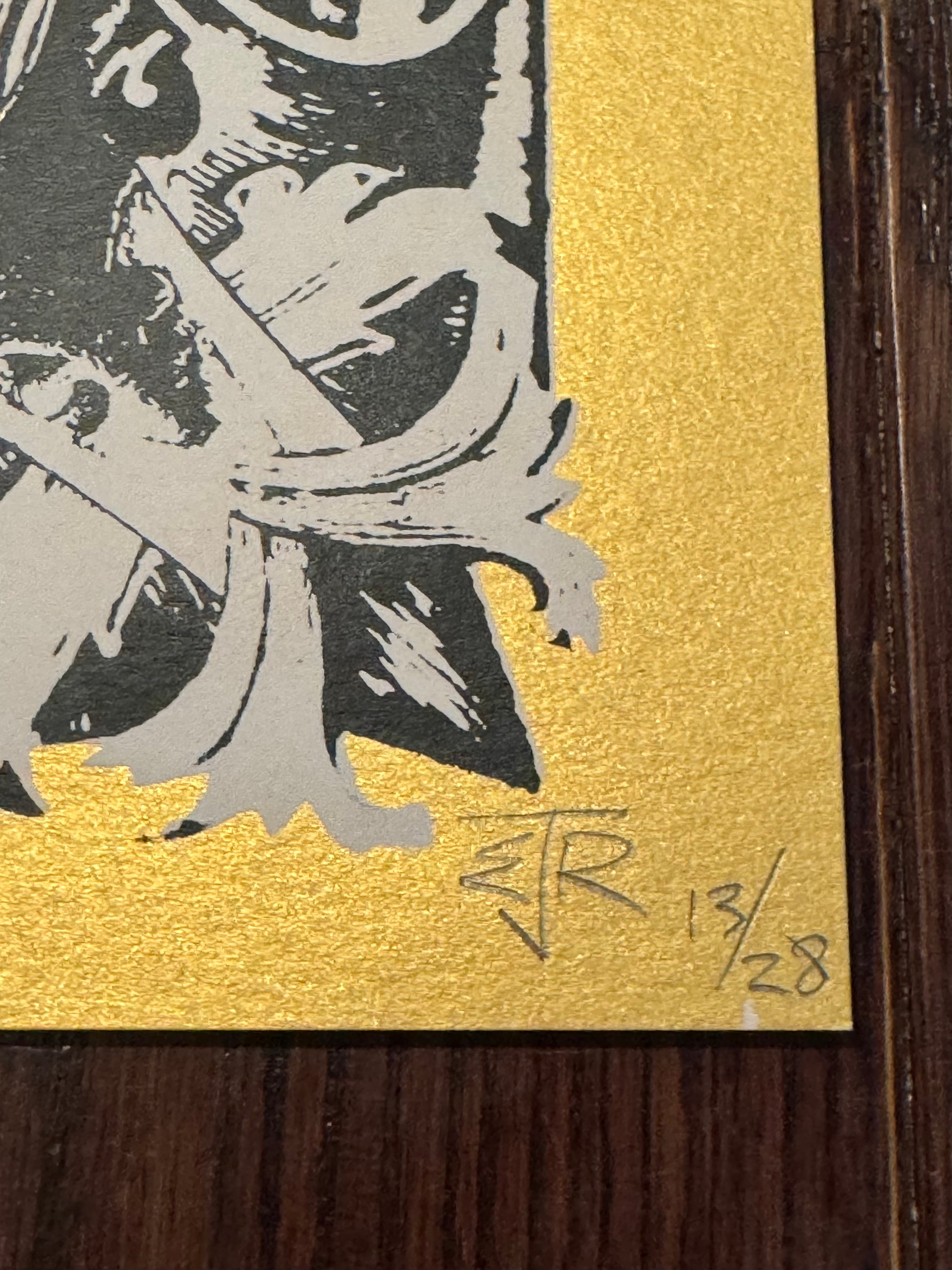 Deadpool – Gold Variant by EJR – Fine Art Print (13/28)