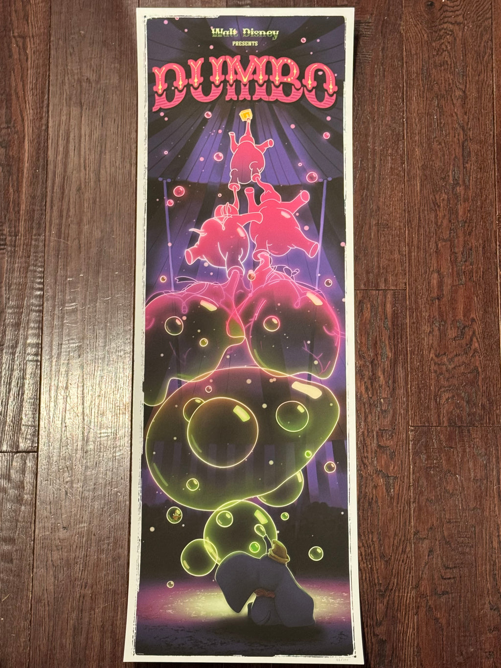 Dumbo – Night by Ben Harman – Limited Edition Fine Art Print (63/100)