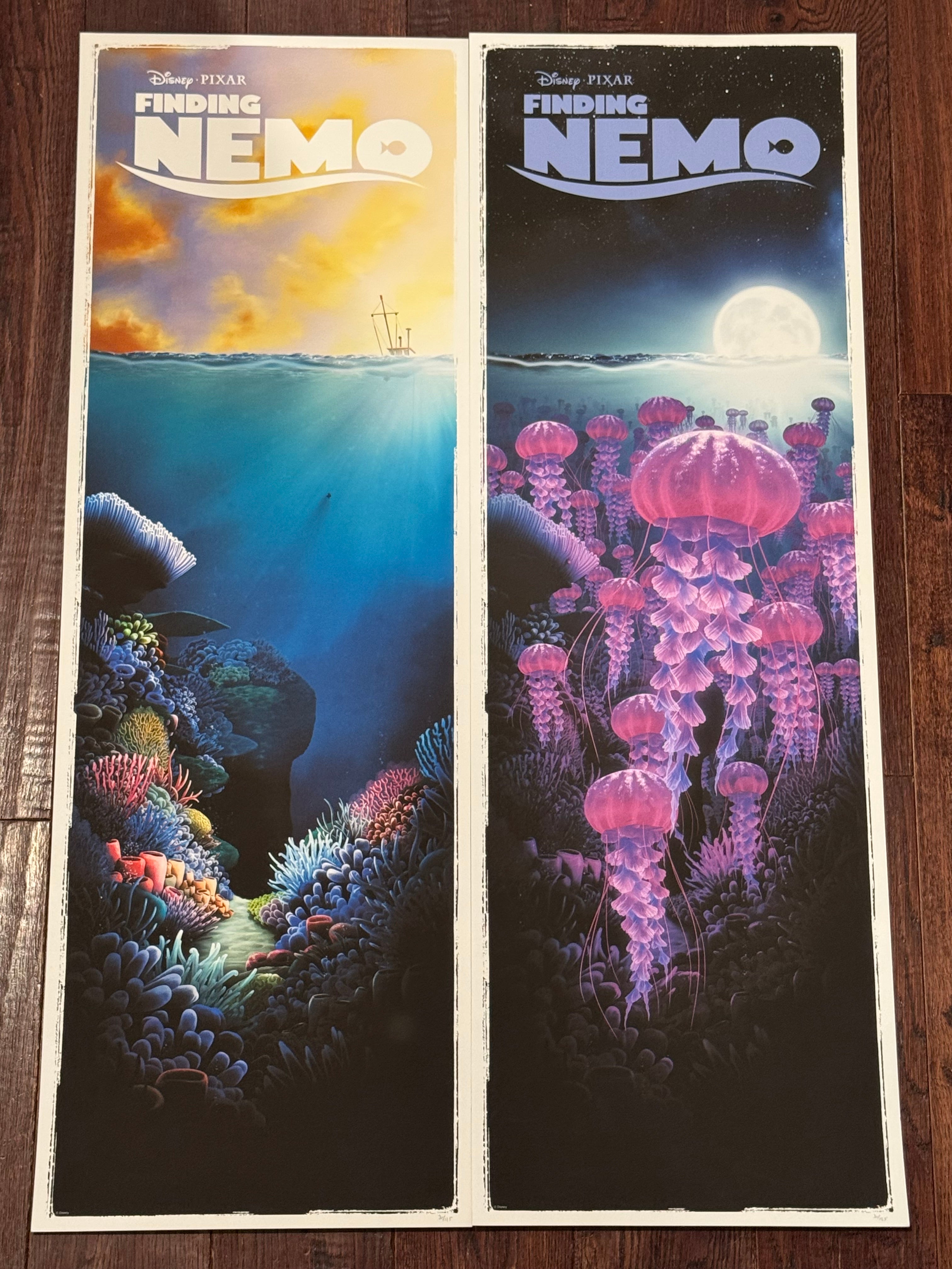 Finding Nemo – Day & Night Set by Ben Harman – 2-Print Fine Art Set