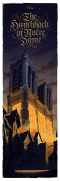The Hunchback of Notre Dame – Night by Ben Harman – Limited Edition Fine Art Print (64/75)