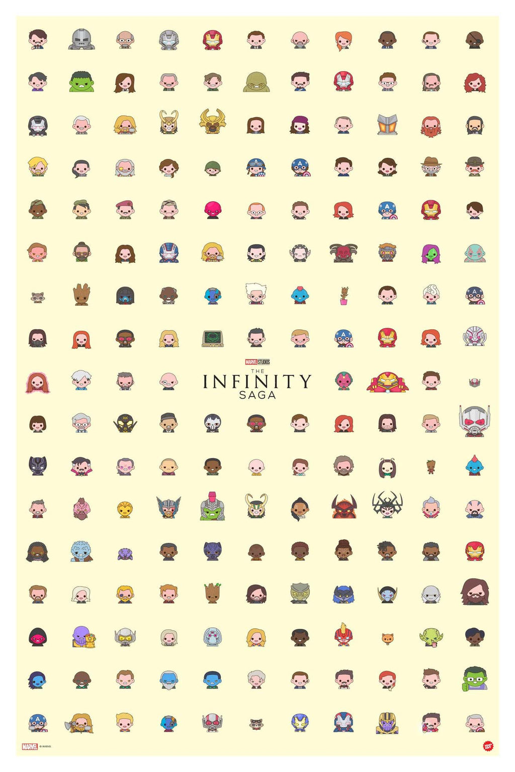 Infinity Saga – Emoji Series by Truck Torrence – Fine Art Print (219/220)