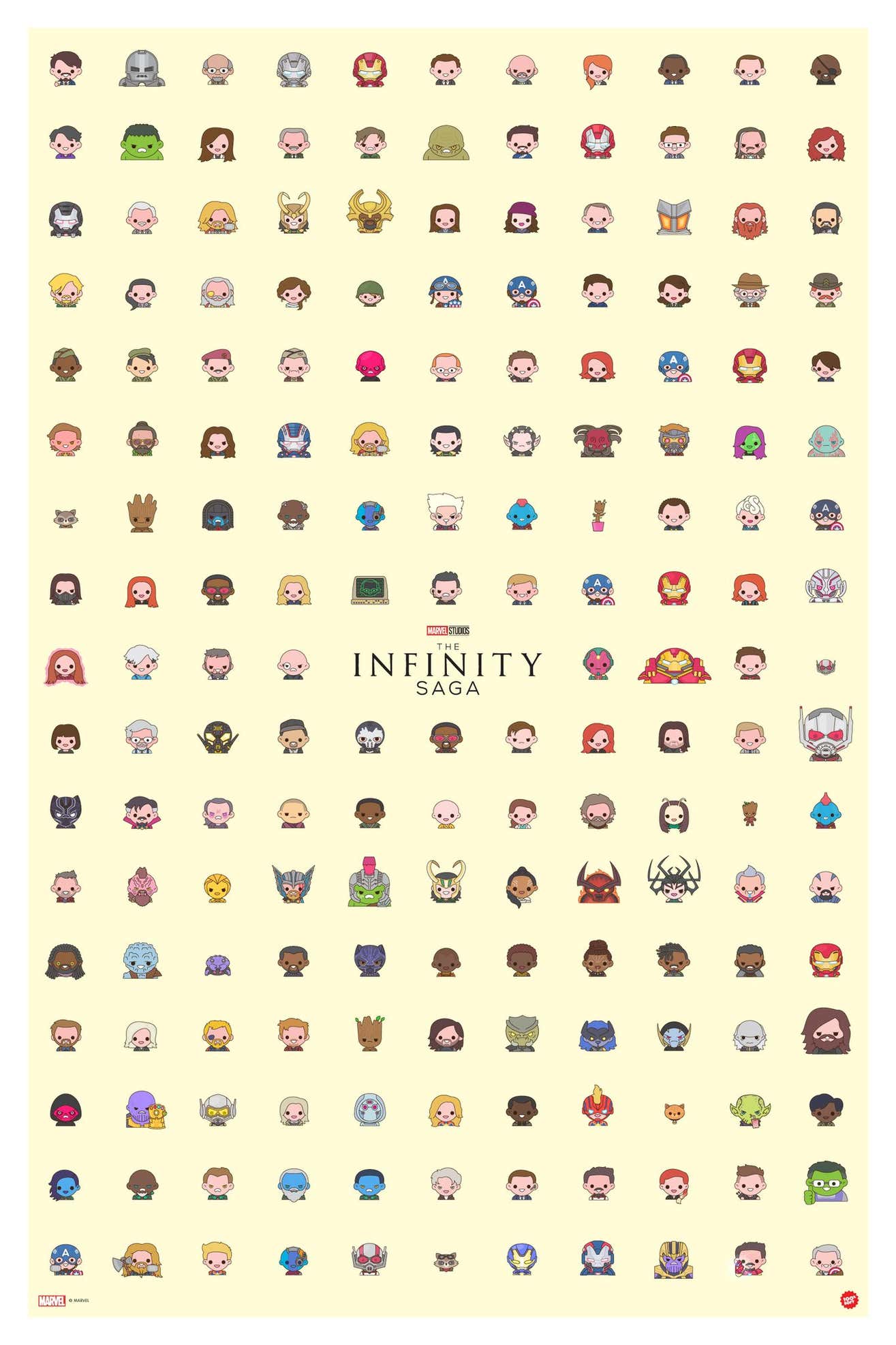 Infinity Saga – Emoji Series by Truck Torrence – Fine Art Print (219/220)