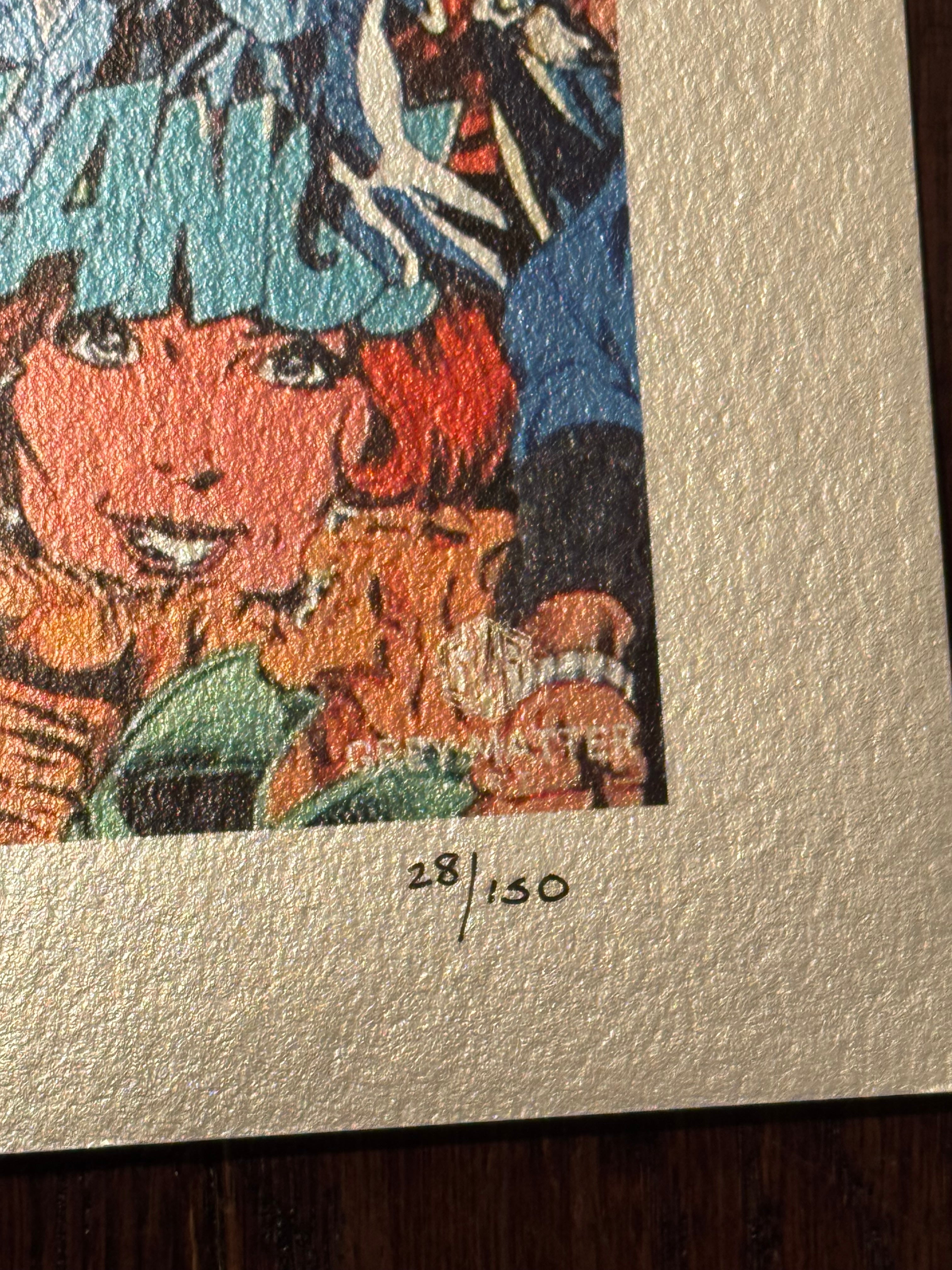 Iron Man – Collage Metallic Variant by Mr. Garcin – Fine Art Print (28/150)