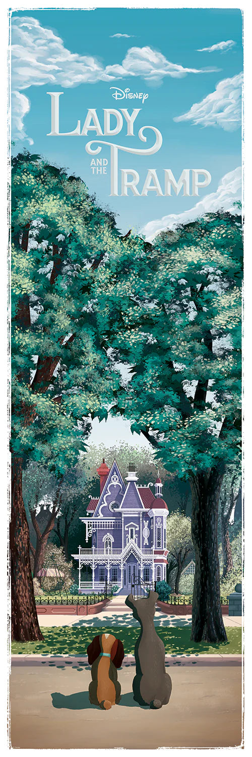 Lady and the Tramp – Day & Night Set by Ben Harman – 2-Print Fine Art Set