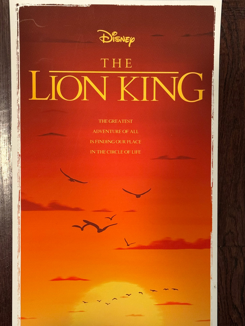 Lion King – Art Print by Ben Harman – Printer's Proof (PP) (7/20)