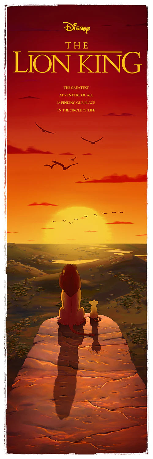Lion King – Art Print by Ben Harman – Printer's Proof (PP) (7/20)