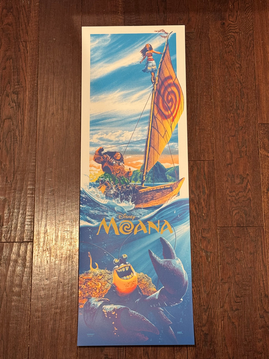 Moana – Foil Edition by Mark Englert – Fine Art Print (23/50)