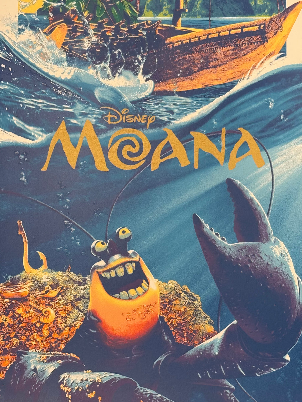 Moana – Foil Edition by Mark Englert – Fine Art Print (23/50)