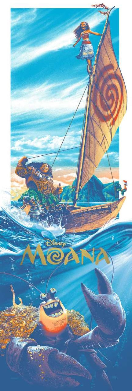 Moana – Foil Edition by Mark Englert – Fine Art Print (23/50)