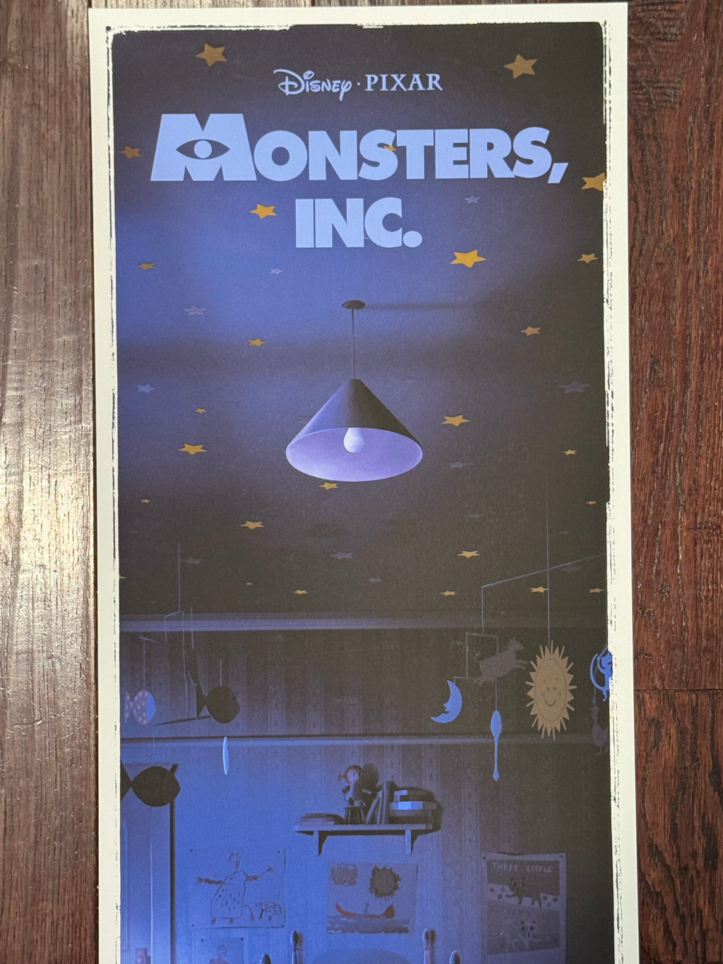 Monsters Inc – Night by Ben Harman – Limited Edition Fine Art Print (38/100)