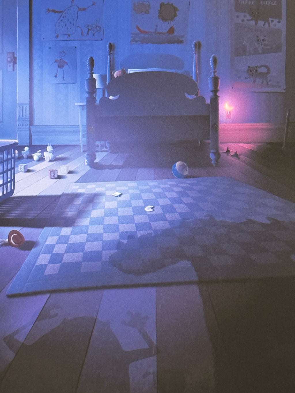 Monsters Inc – Night by Ben Harman – Limited Edition Fine Art Print (38/100)