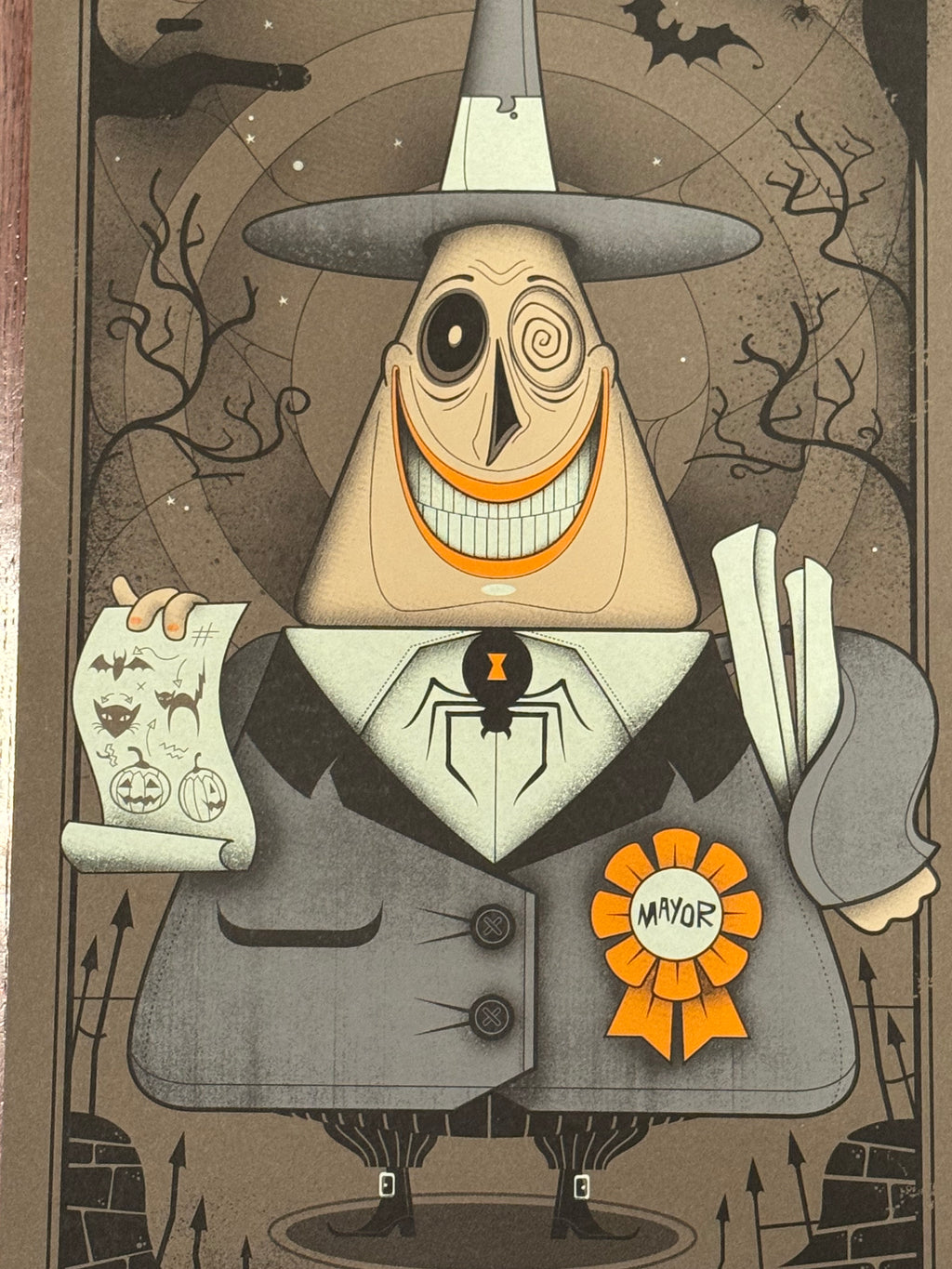 The Nightmare Before Christmas – Mondo Edition by Graham Erwin – Fine Art Print (63/325)