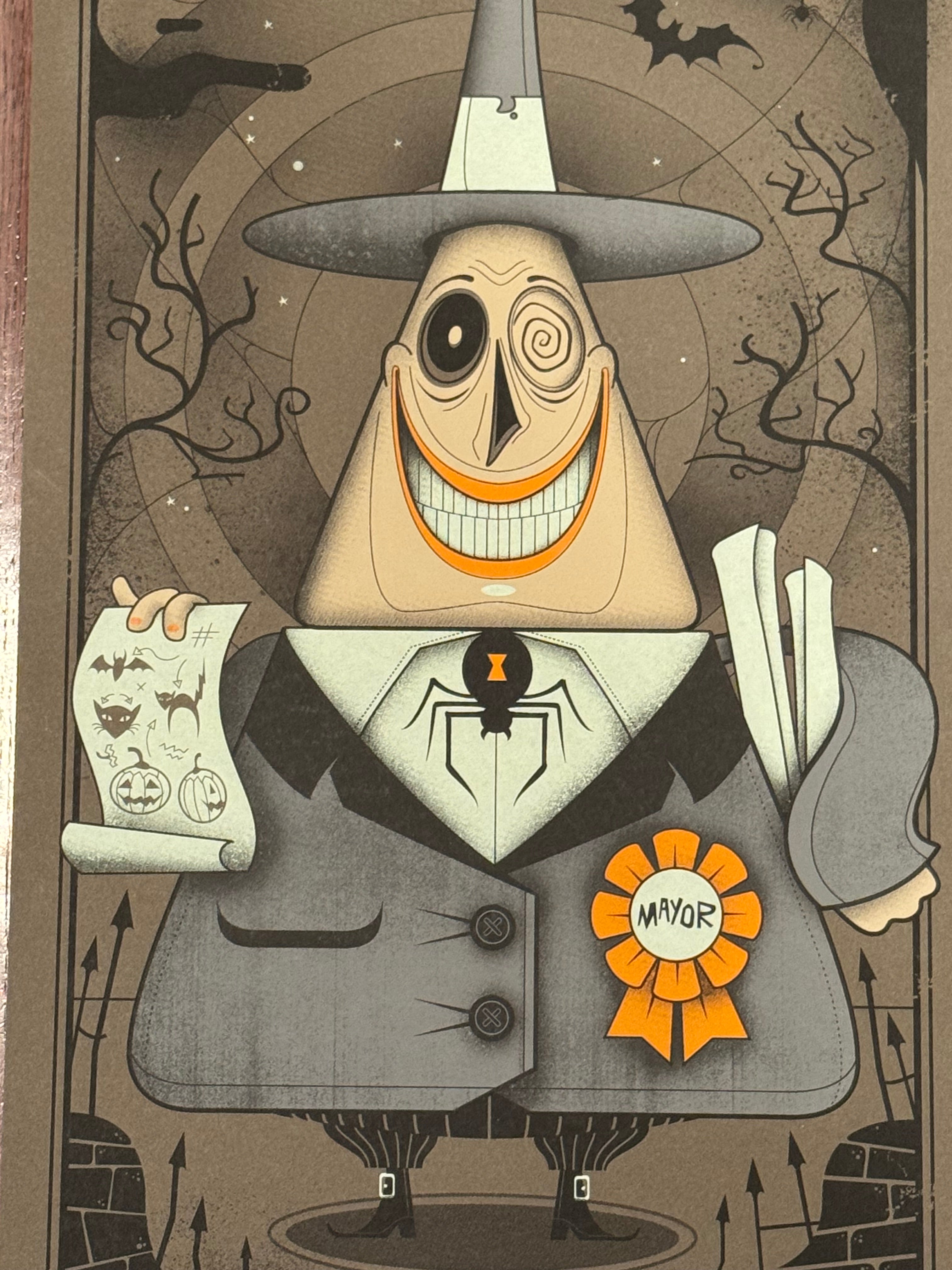 The Nightmare Before Christmas – Mondo Edition by Graham Erwin – Fine Art Print (63/325)