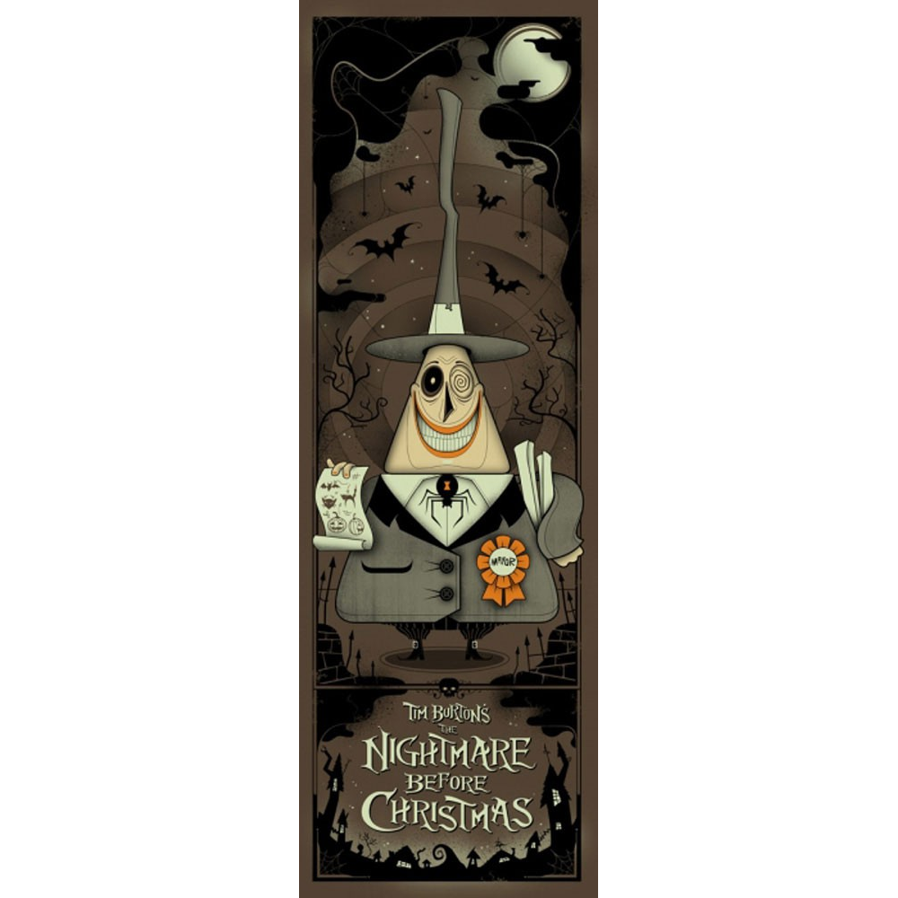 The Nightmare Before Christmas – Mondo Edition by Graham Erwin – Fine Art Print (63/325)