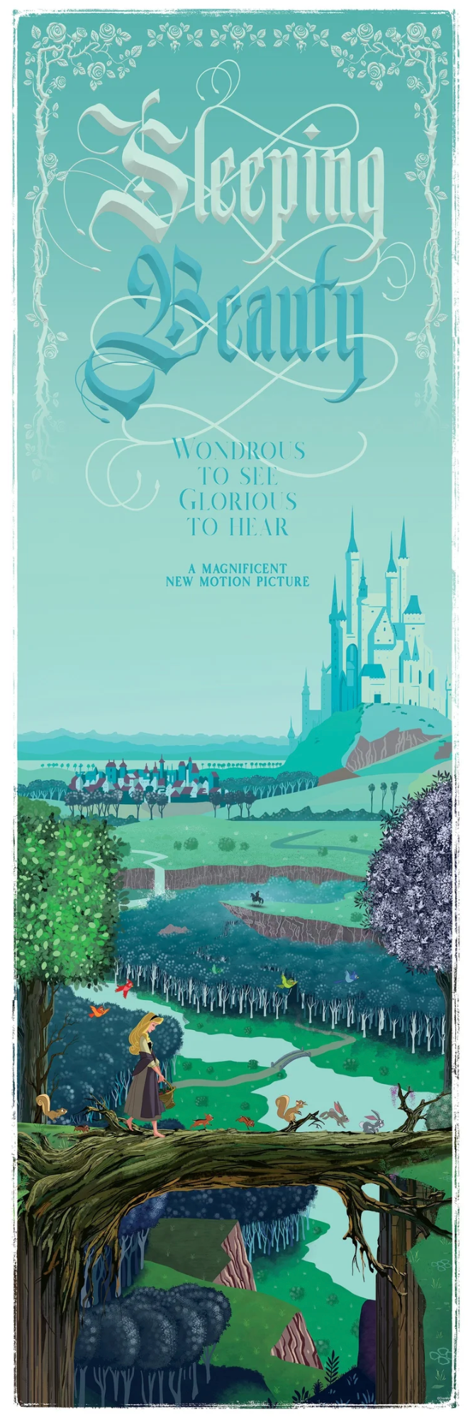 Sleeping Beauty – Day & Night Set by Ben Harman – 2-Print Fine Art Set