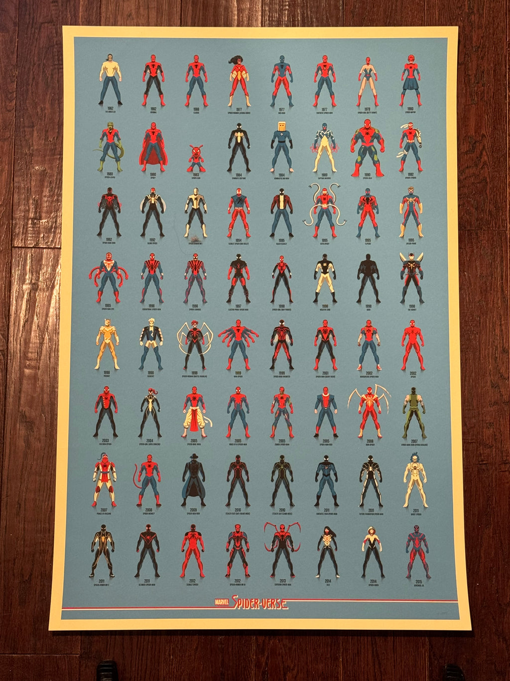 Spider-Verse – Variant by DKNG – Screen Print (712/955)