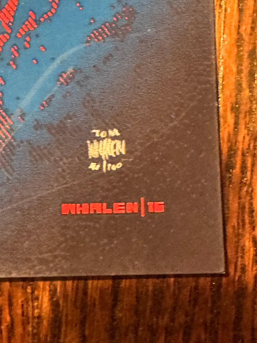 Star Trek – USS Enterprise Spec Sheet by Tom Whalen – Fine Art Print (46/100)