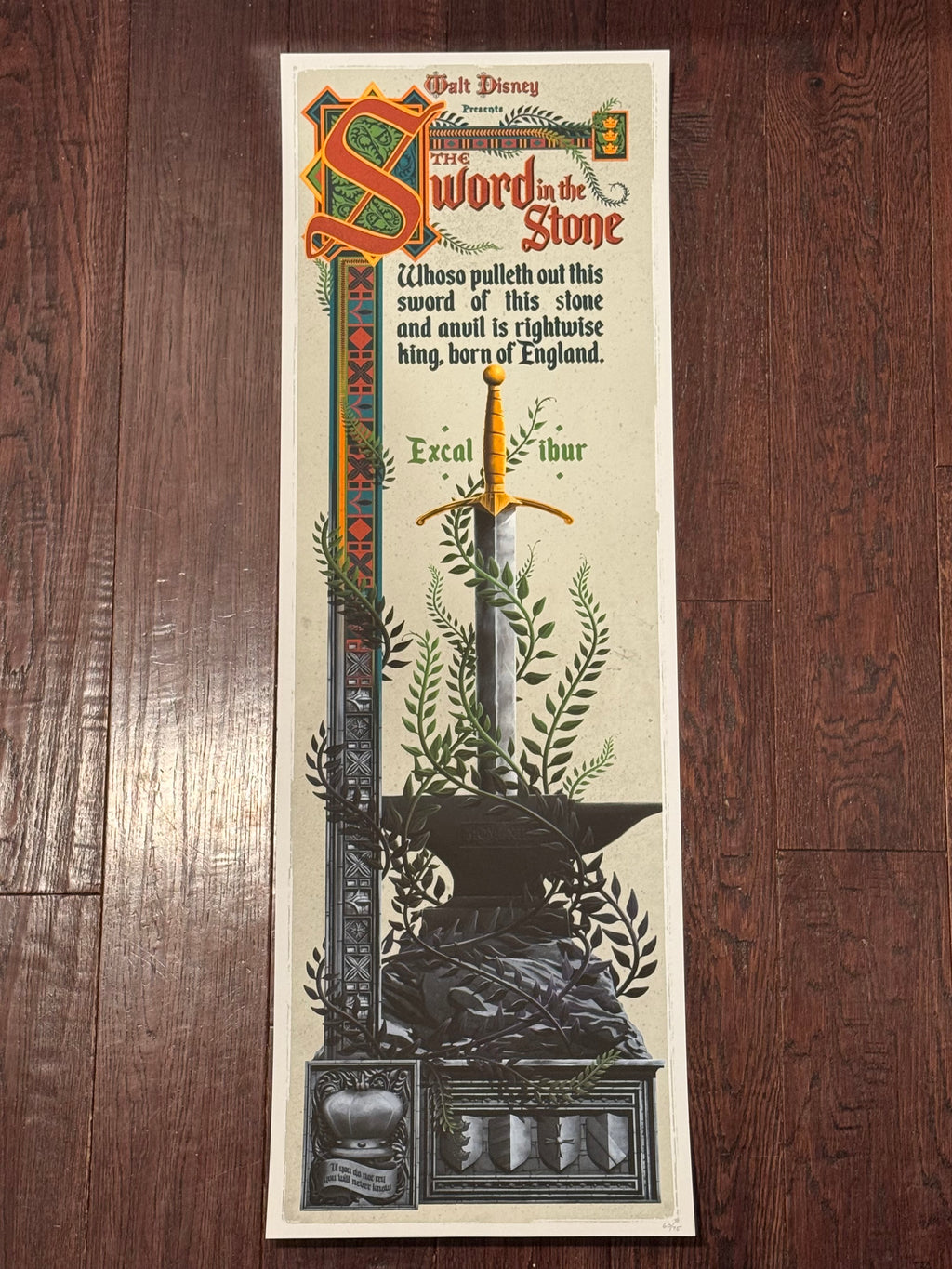 Sword in the Stone by Ben Harman – Limited Edition Fine Art Print (60/75)