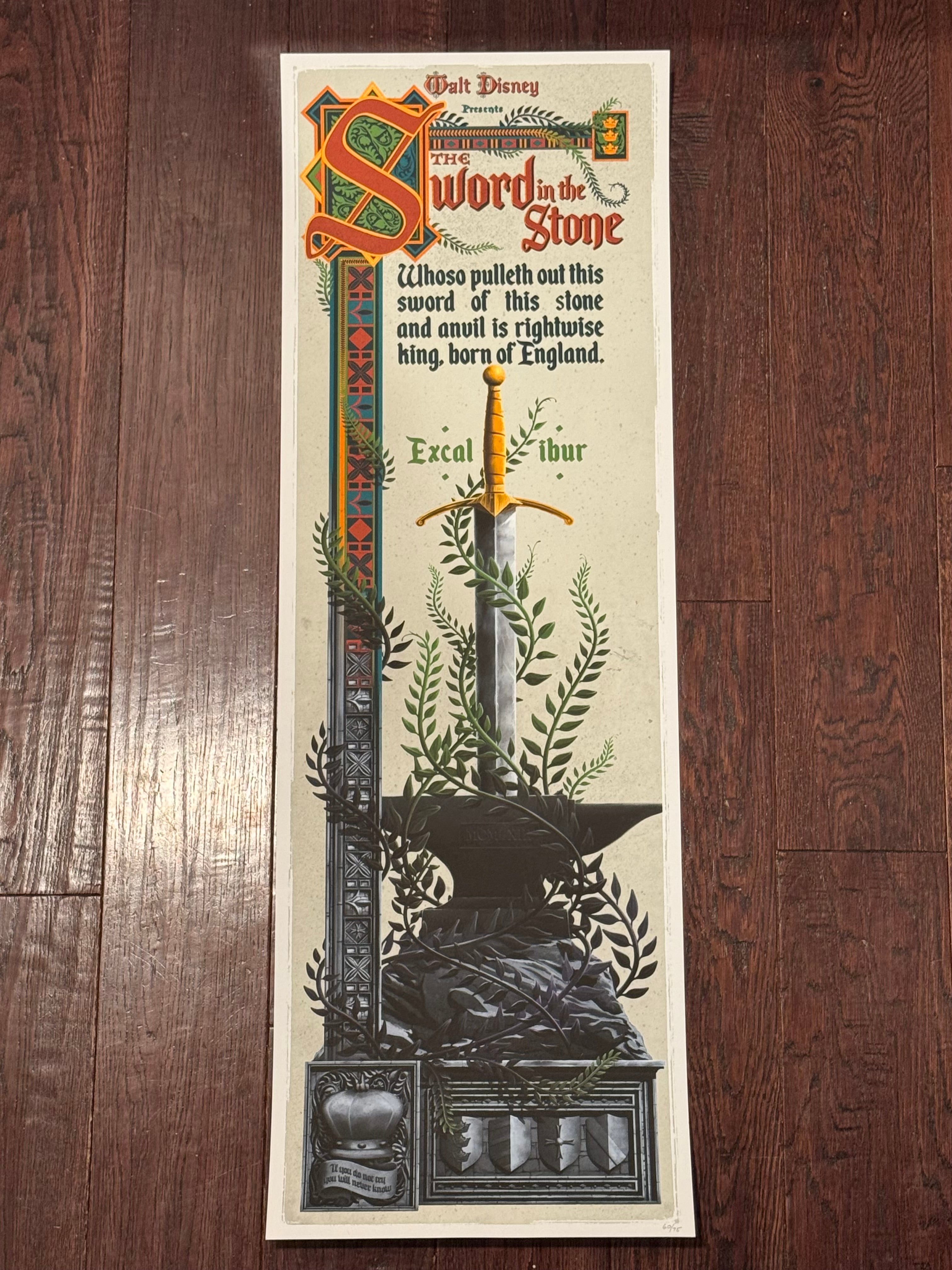 Sword in the Stone by Ben Harman – Limited Edition Fine Art Print (60/75)