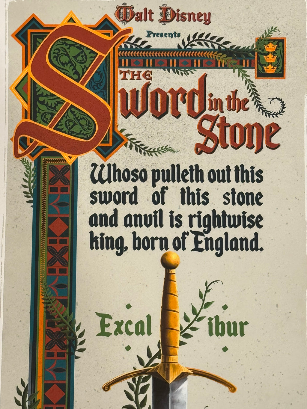 Sword in the Stone by Ben Harman – Limited Edition Fine Art Print (60/75)