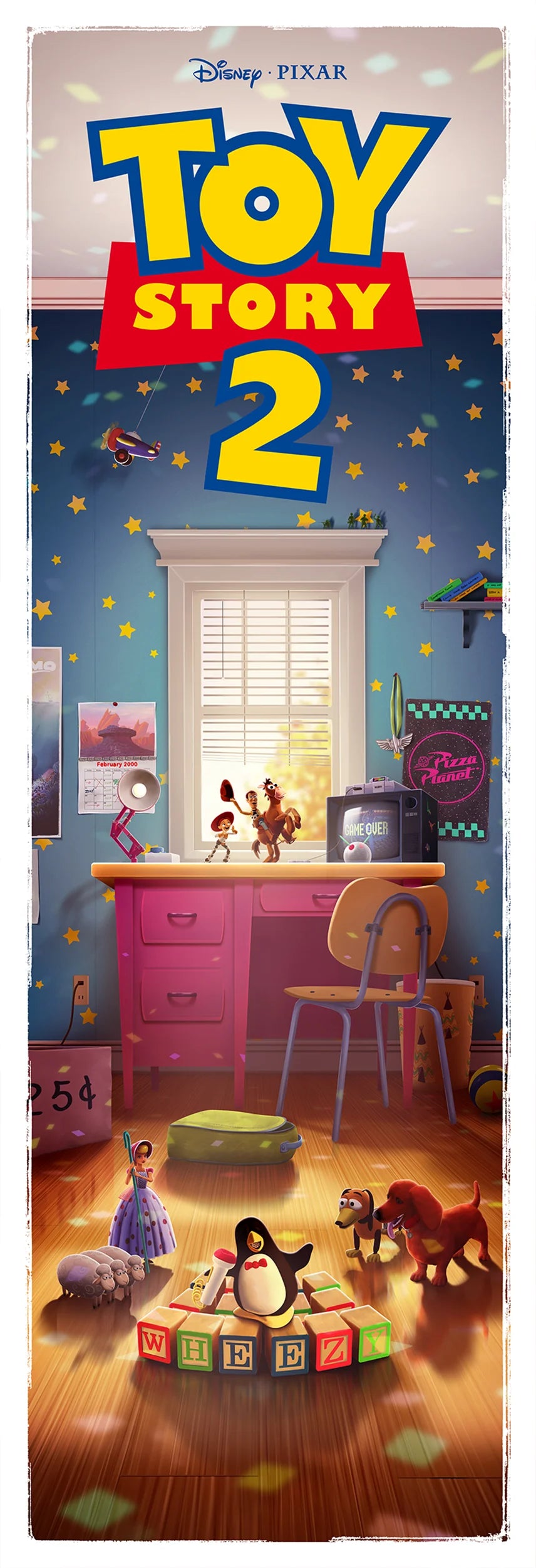 Toy Story 2 – Day (ripped) by Ben Harman – Limited Edition Fine Art Print (17/125)