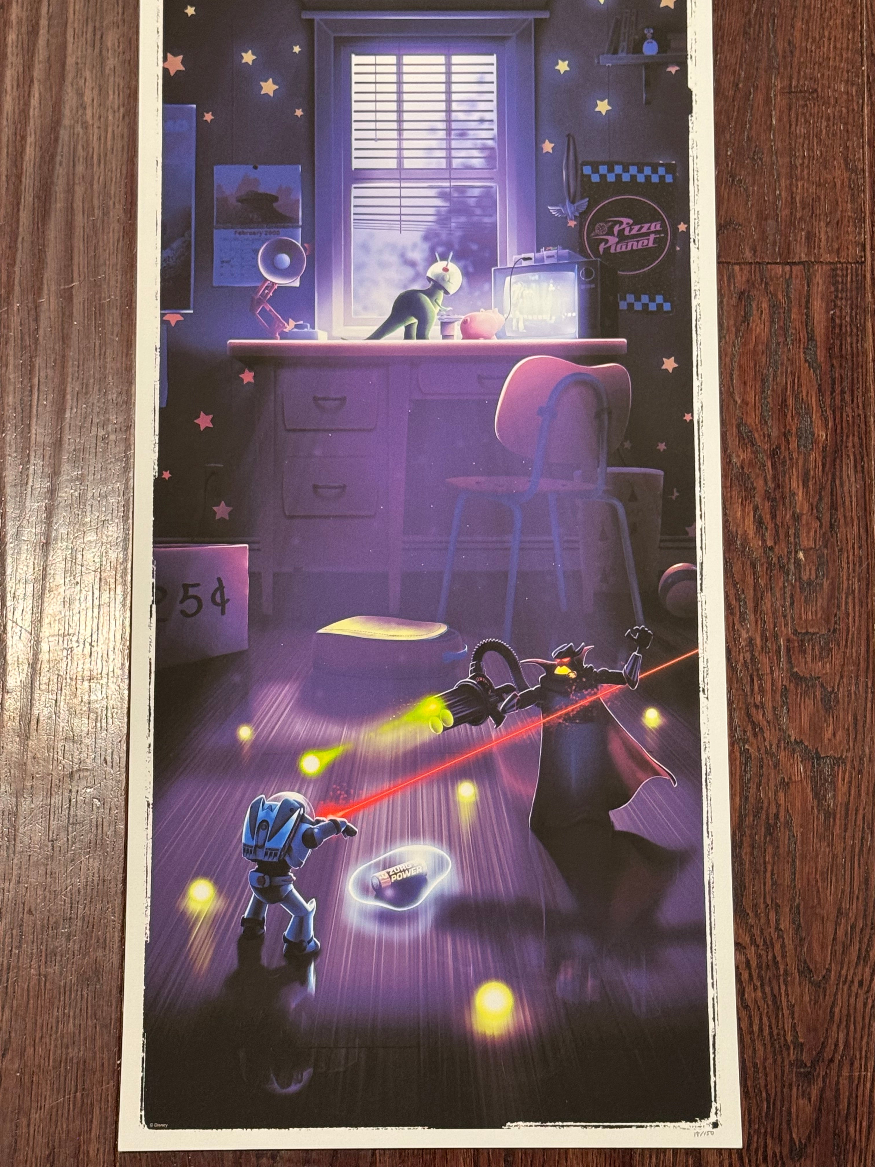 Toy Story 2 – Night by Ben Harman – Limited Edition Fine Art Print (18/150)
