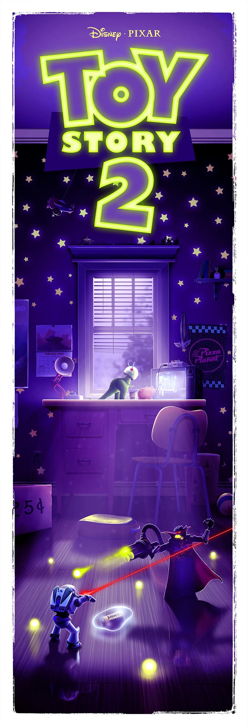 Toy Story 2 – Night by Ben Harman – Limited Edition Fine Art Print (18/150)