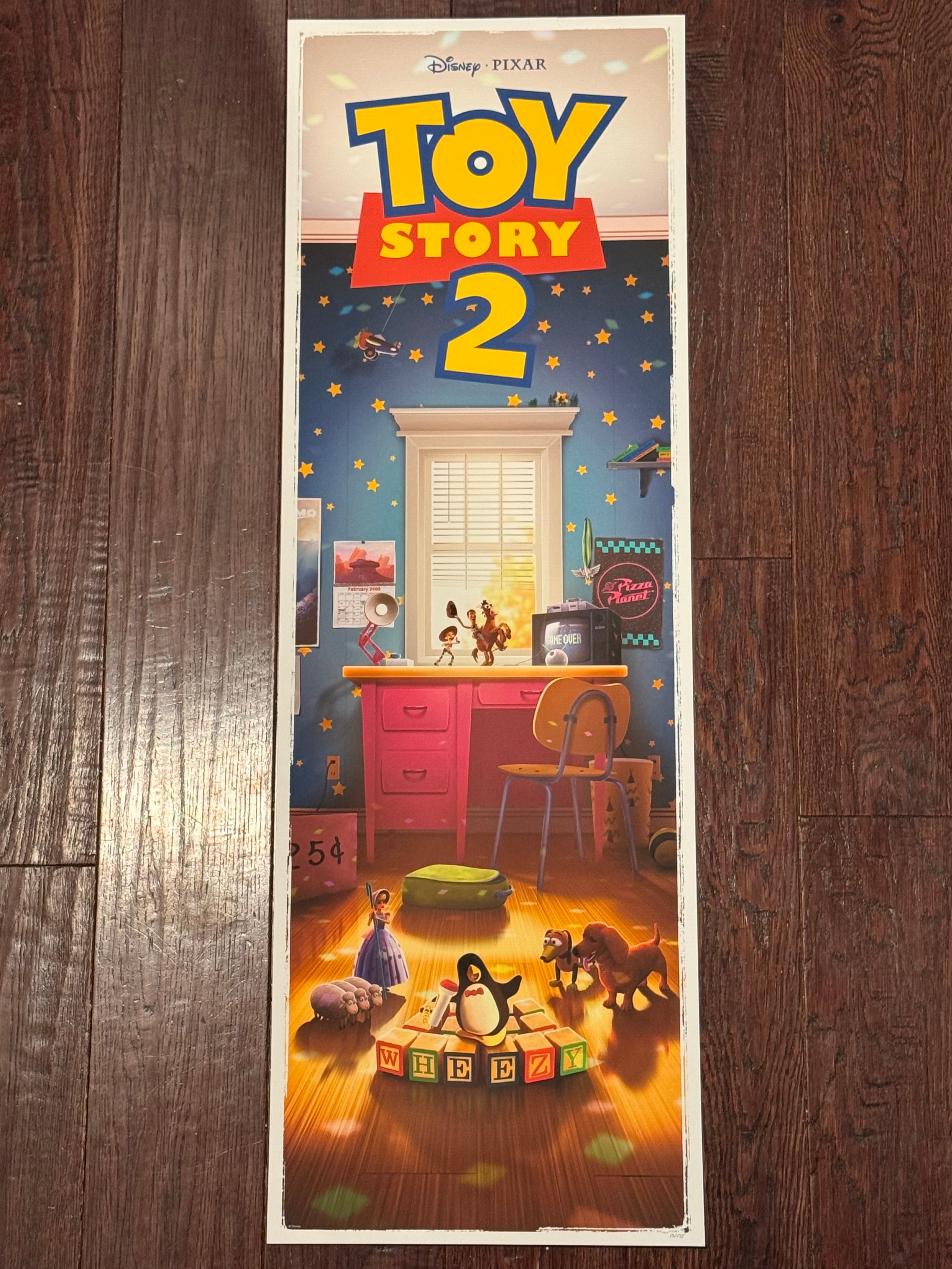 Toy Story 2 – Day (ripped) by Ben Harman – Limited Edition Fine Art Print (17/125)