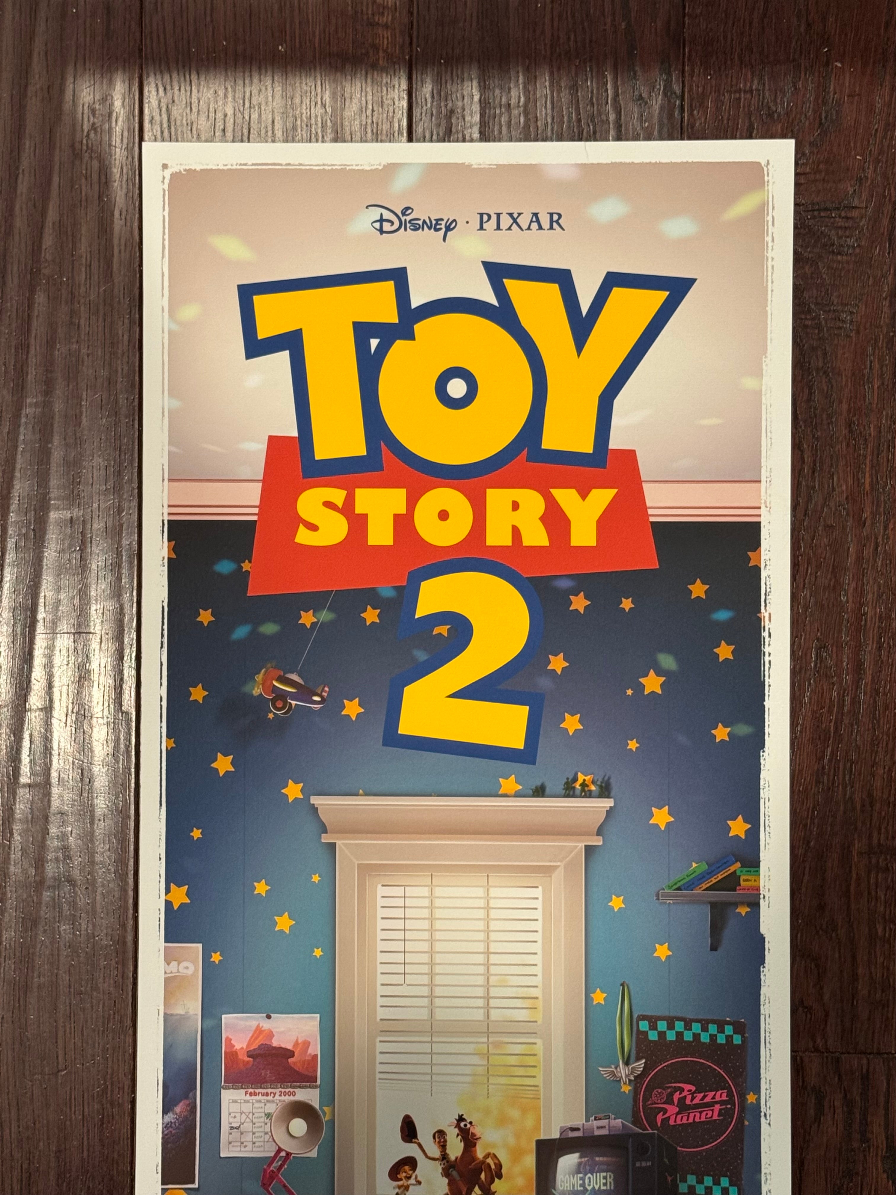 Toy Story 2 – Day (ripped) by Ben Harman – Limited Edition Fine Art Print (17/125)