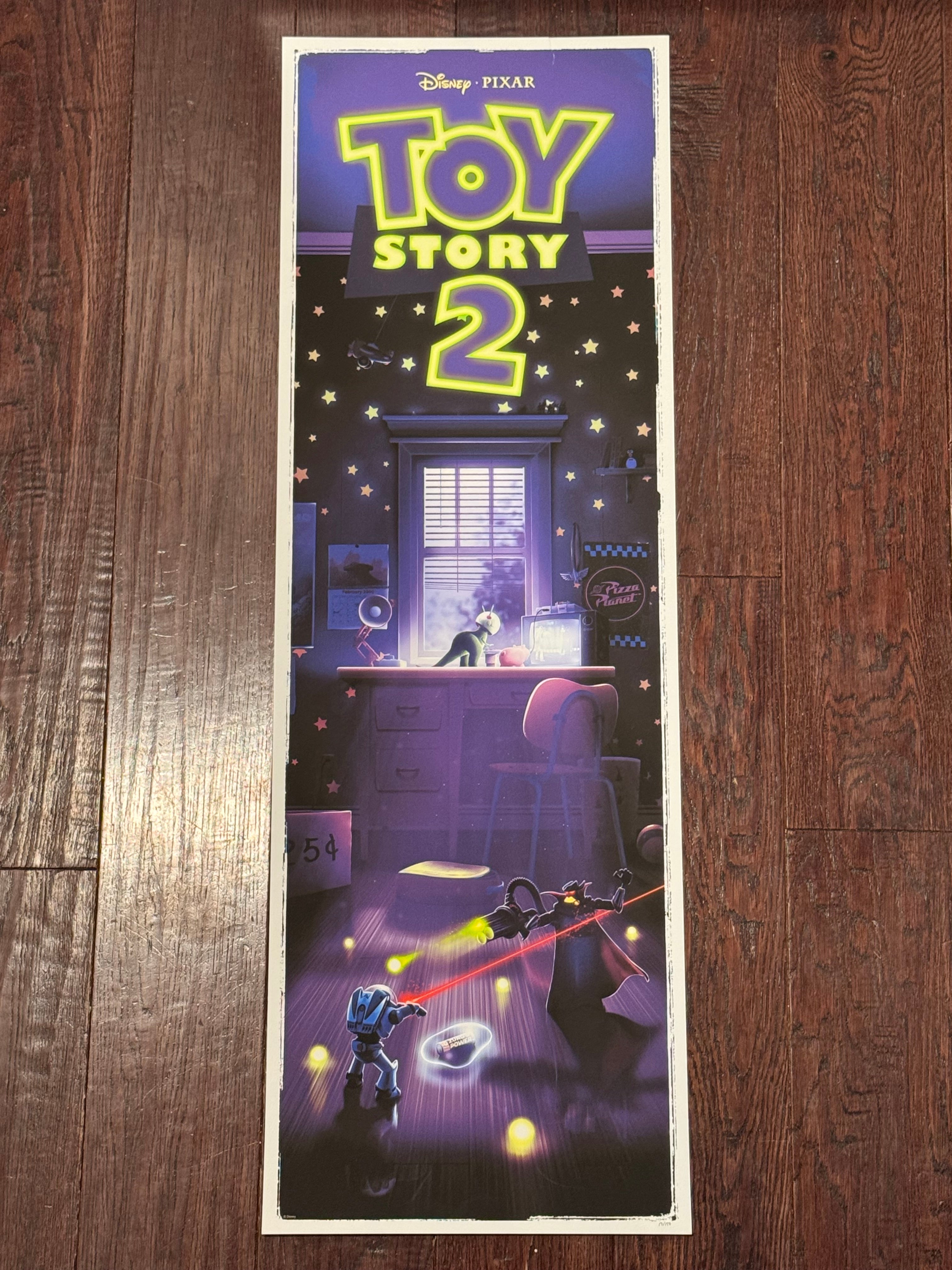 Toy Story 2 – Night (ripped) by Ben Harman – Limited Edition Fine Art Print (17/150)
