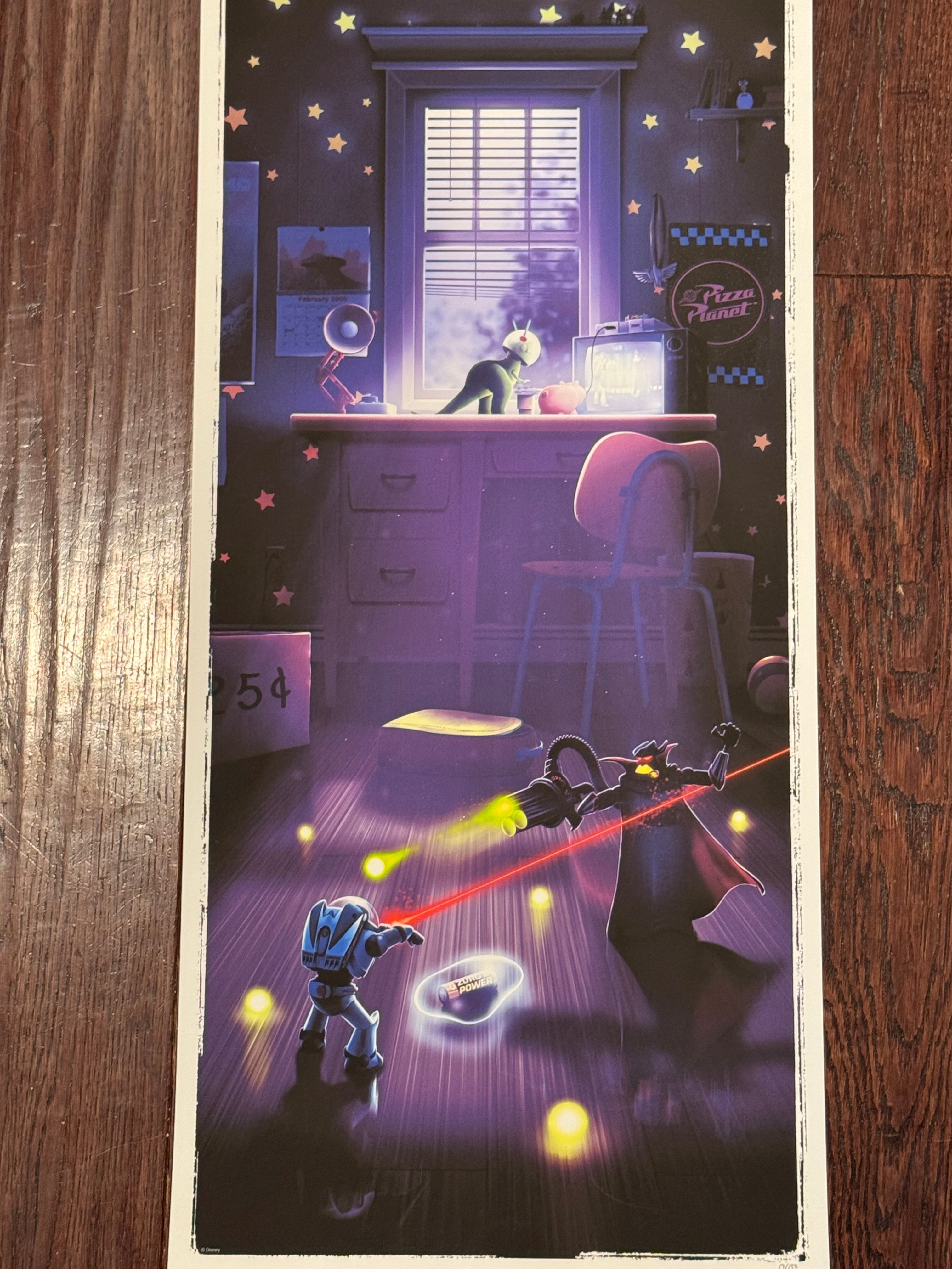 Toy Story 2 – Night (ripped) by Ben Harman – Limited Edition Fine Art Print (17/150)