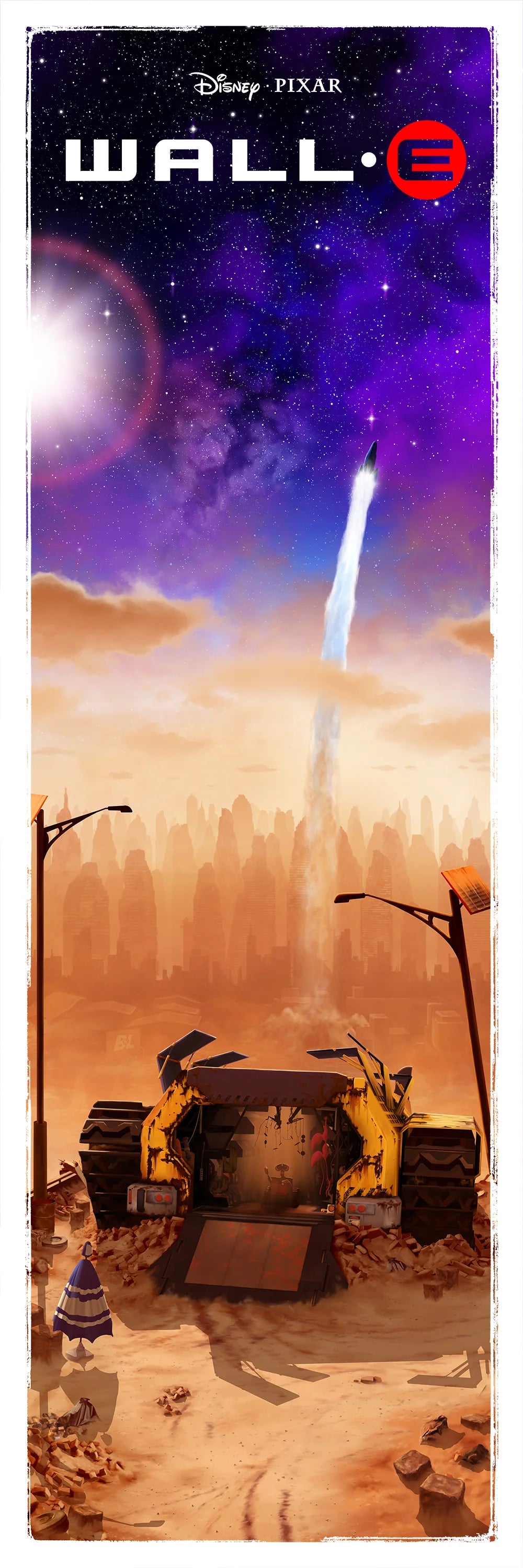 Wall-E – Day by Ben Harman – Limited Edition Fine Art Print (56/250)