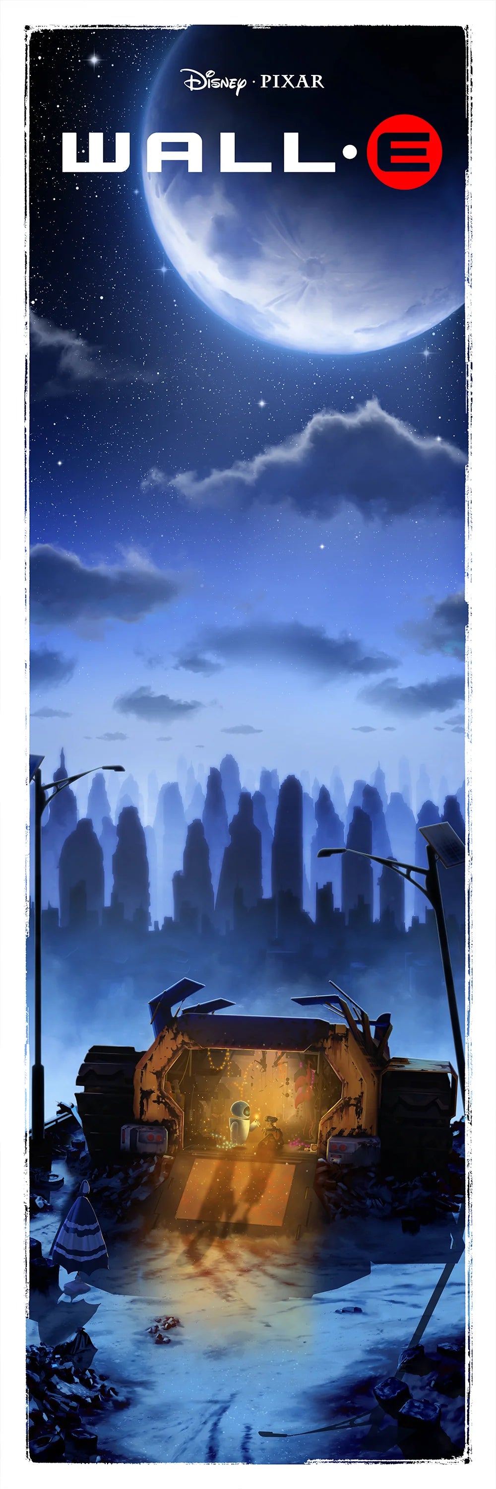 Wall-E – Night by Ben Harman – Limited Edition Fine Art Print (116/150)