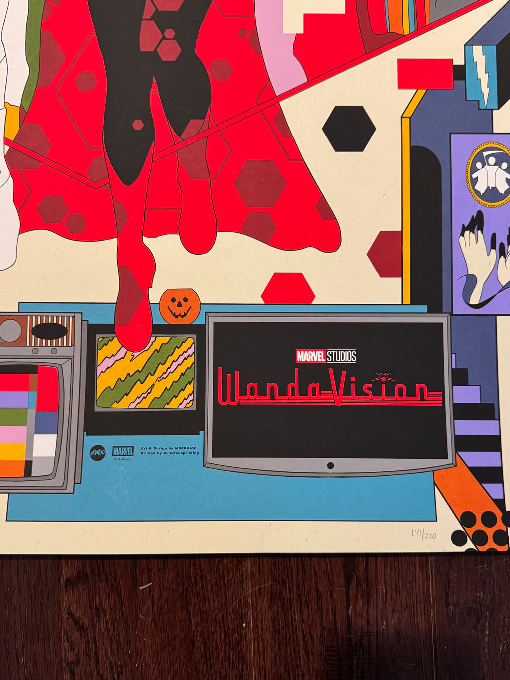 WandaVision – SDCC Edition by Murugiah – Fine Art Print (141/270)