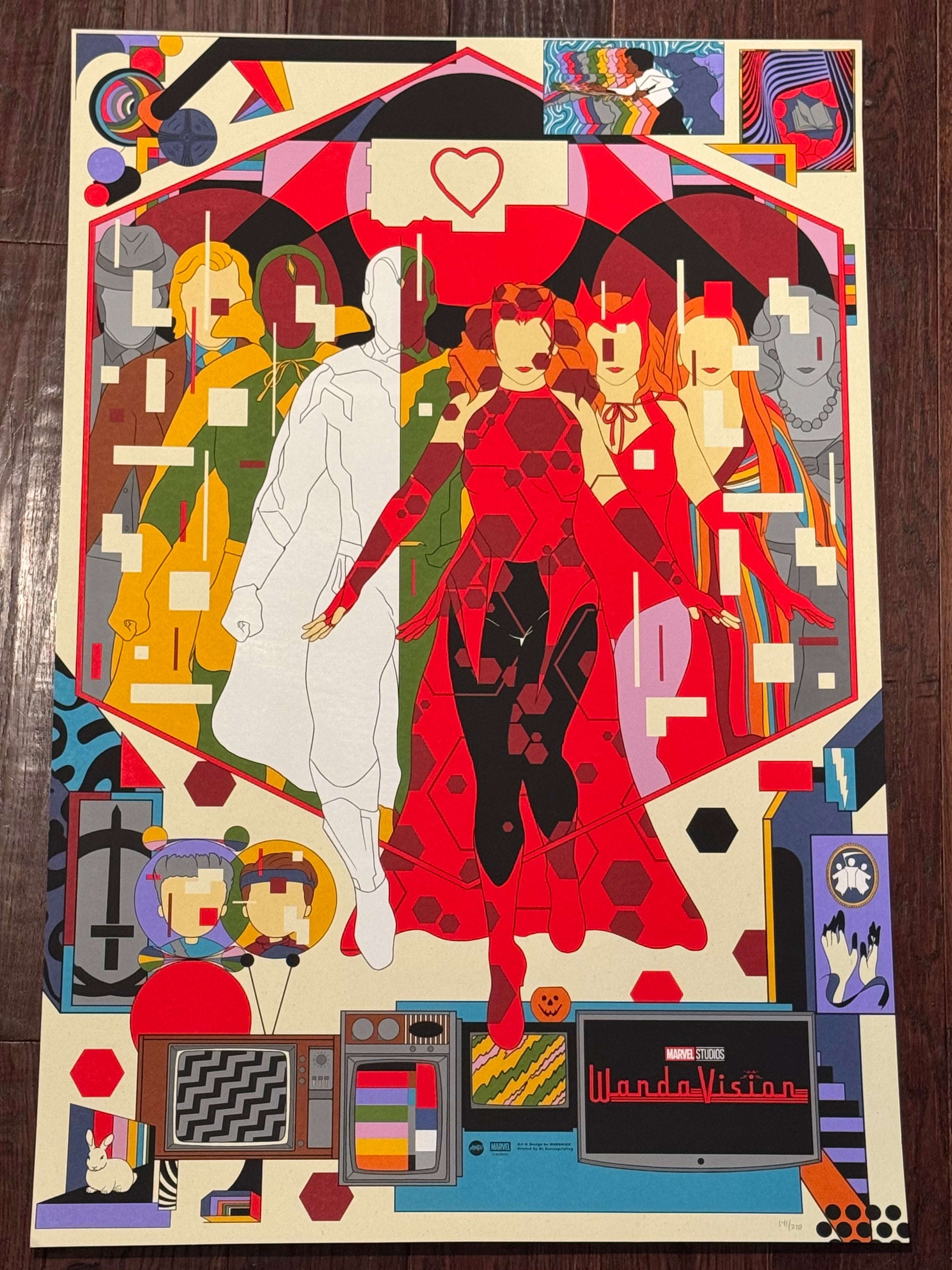 WandaVision – SDCC Edition by Murugiah – Fine Art Print (141/270)